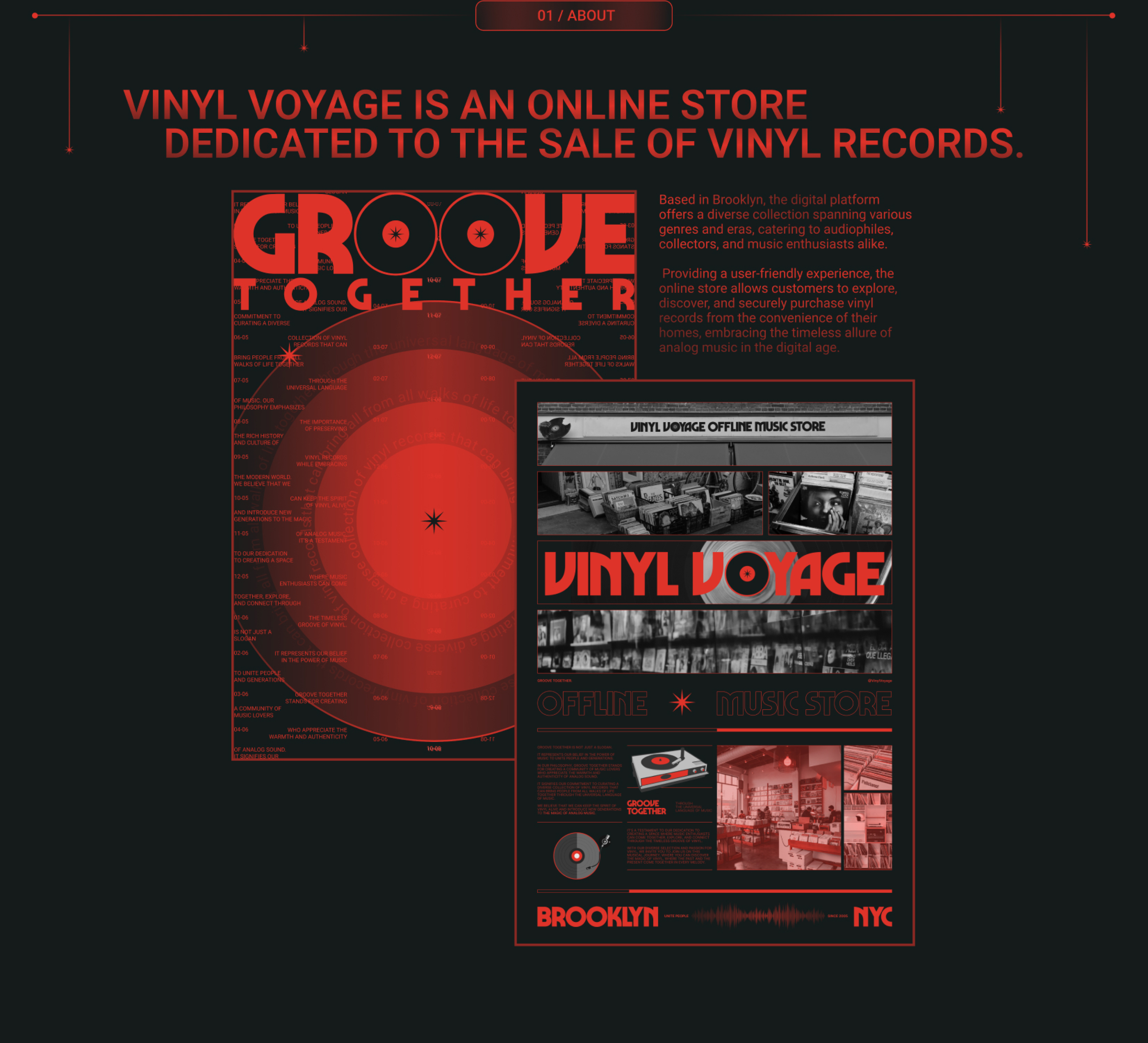 Vinyl Voyage — Изображение №2 — Интерфейсы, Брендинг на Dprofile
