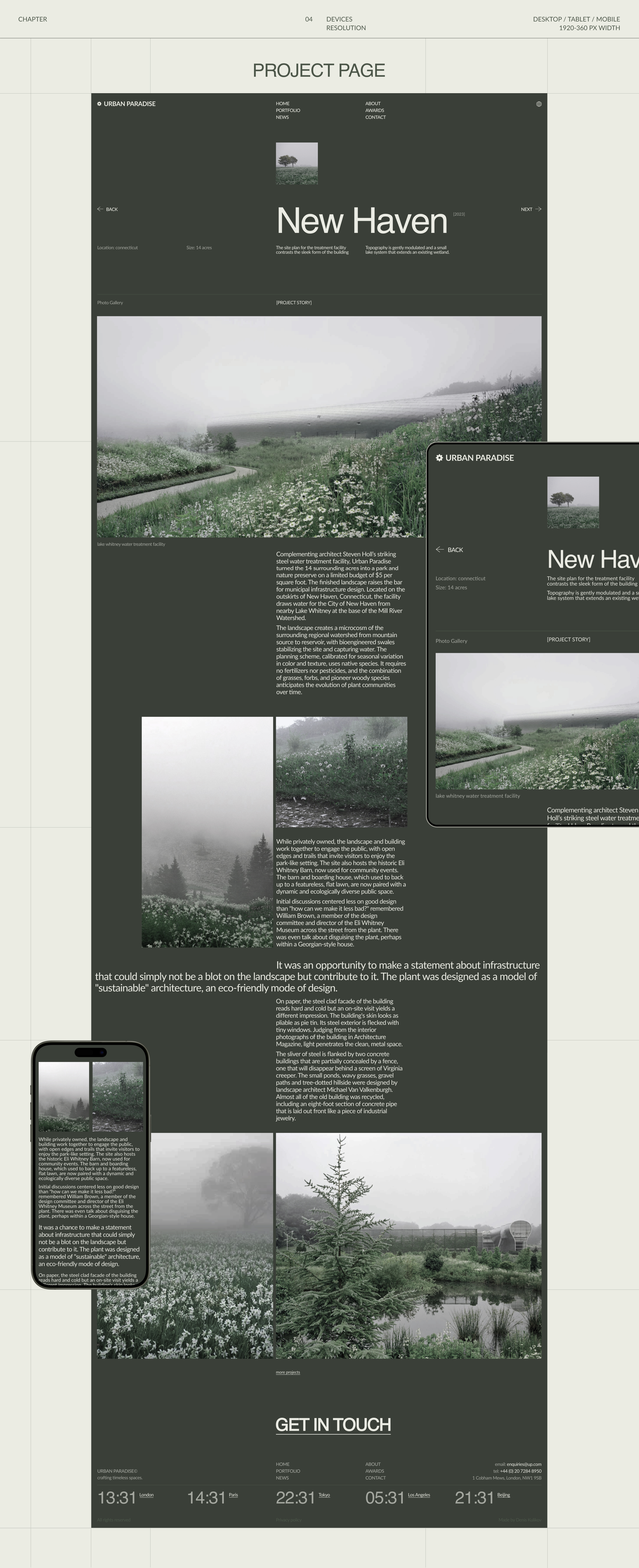 Urban Paradise — Изображение №6 — Интерфейсы, Брендинг на Dprofile