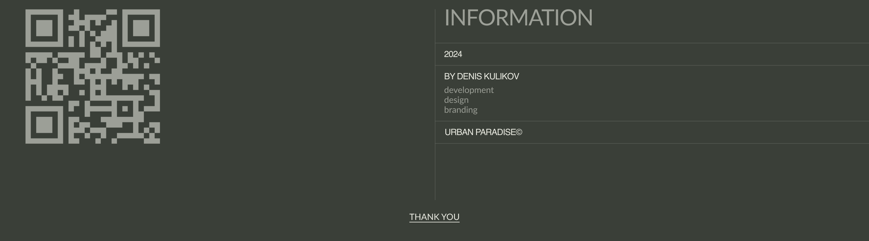 Urban Paradise — Изображение №11 — Интерфейсы, Брендинг на Dprofile