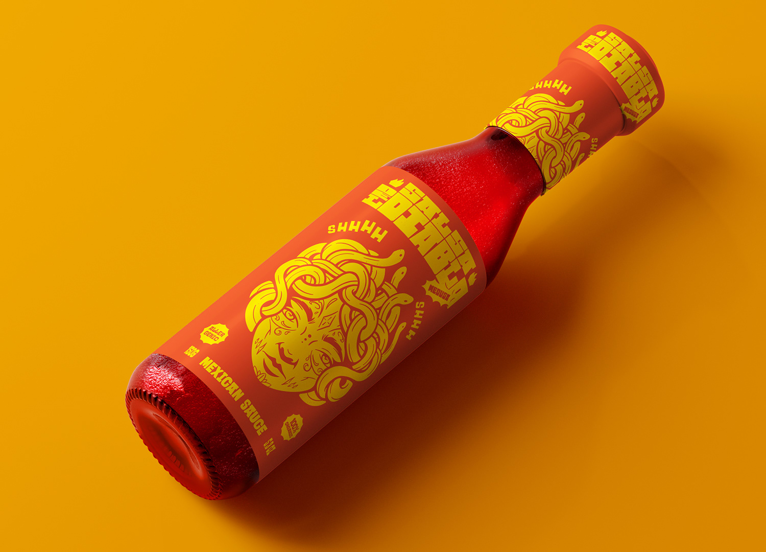 "Salsa del Diablo" packaging design — Изображение №9 — Брендинг, Иллюстрация на Dprofile