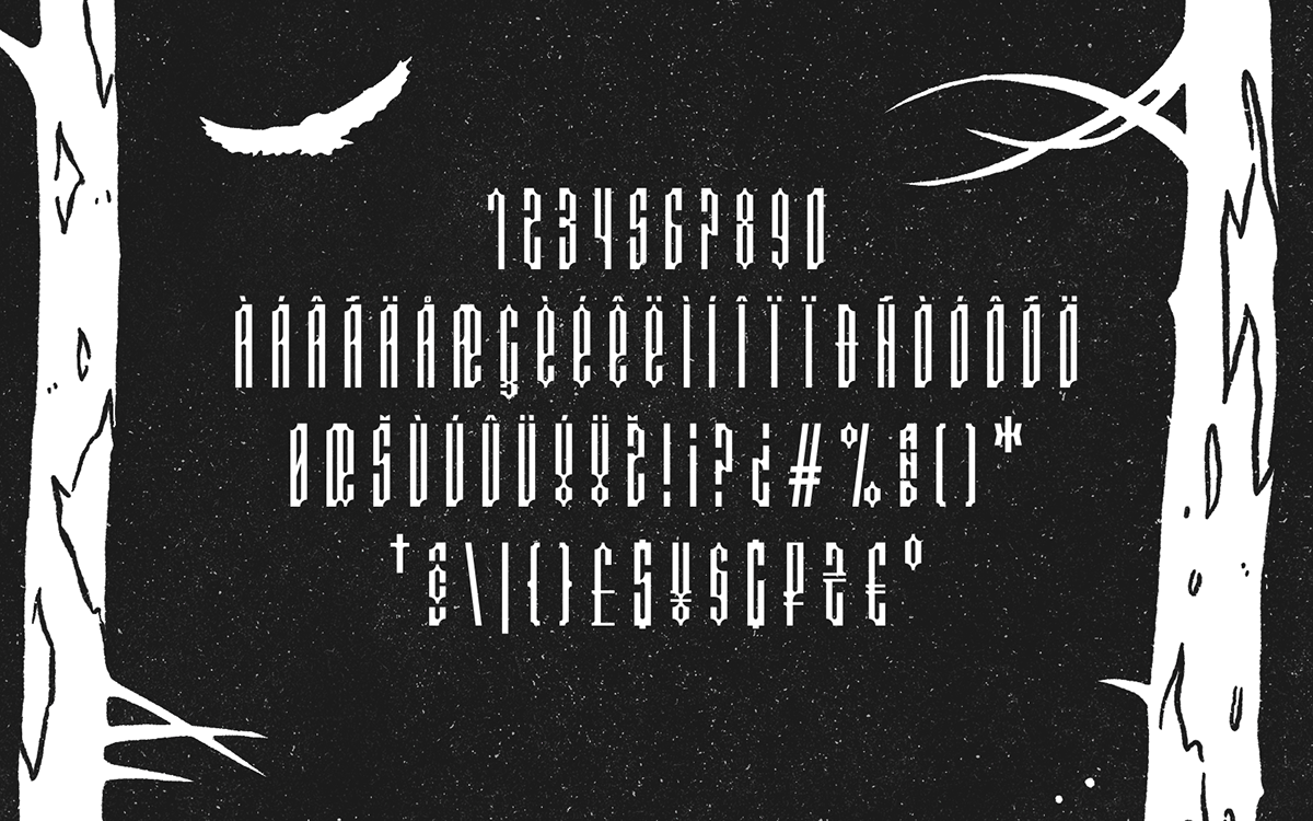 Morokh шрифт — Изображение №3 — Графика на Dprofile