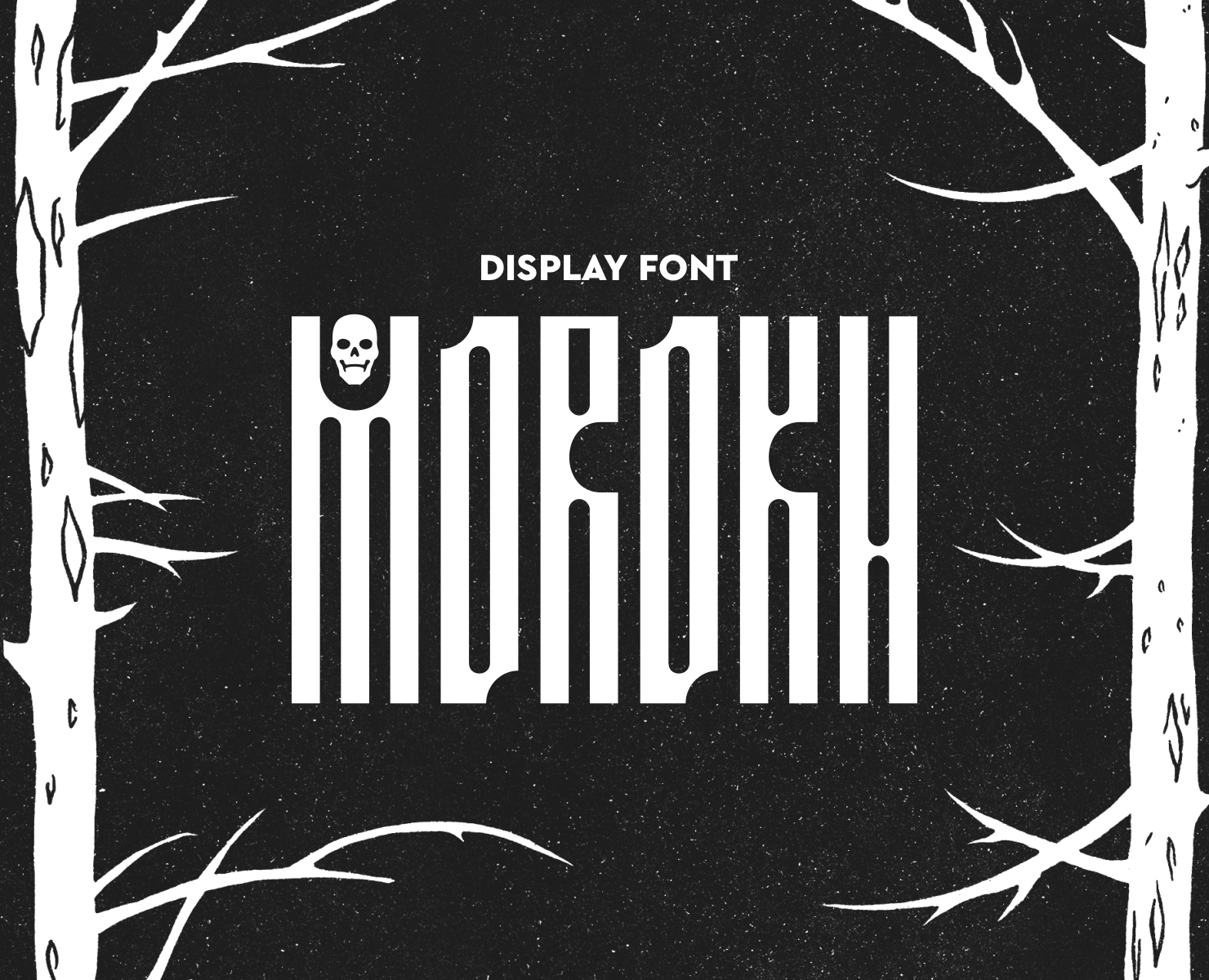 Morokh шрифт — Графика на Dprofile