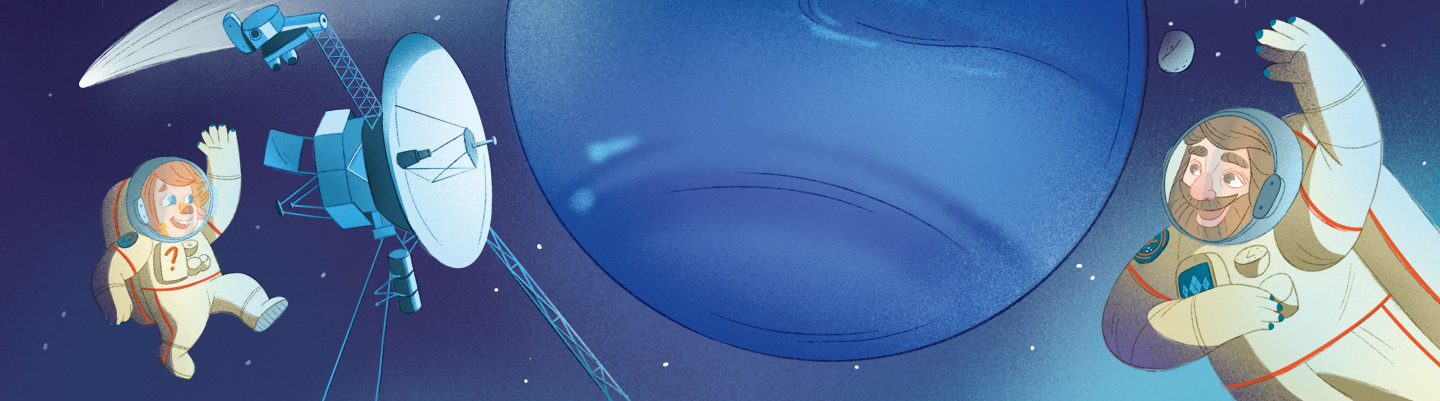 The solar system Kid's Non-fiction book — Изображение №8 — Иллюстрация, Графика на Dprofile