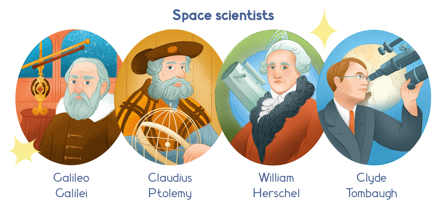 The solar system Kid's Non-fiction book — Изображение №4 — Иллюстрация, Графика на Dprofile