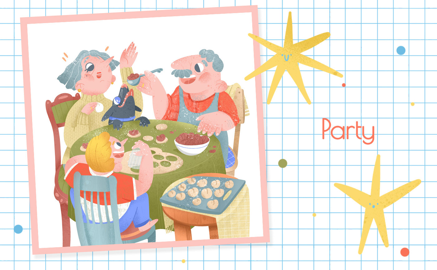 Childhood Week. A series of children's illustrations — Изображение №5 — Иллюстрация, Графика на Dprofile