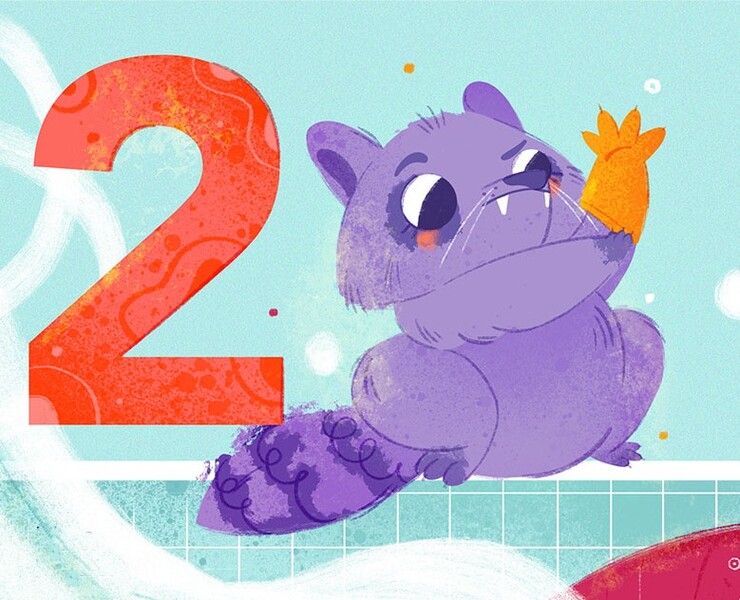 Children book about count — Брендинг, Иллюстрация на Dprofile