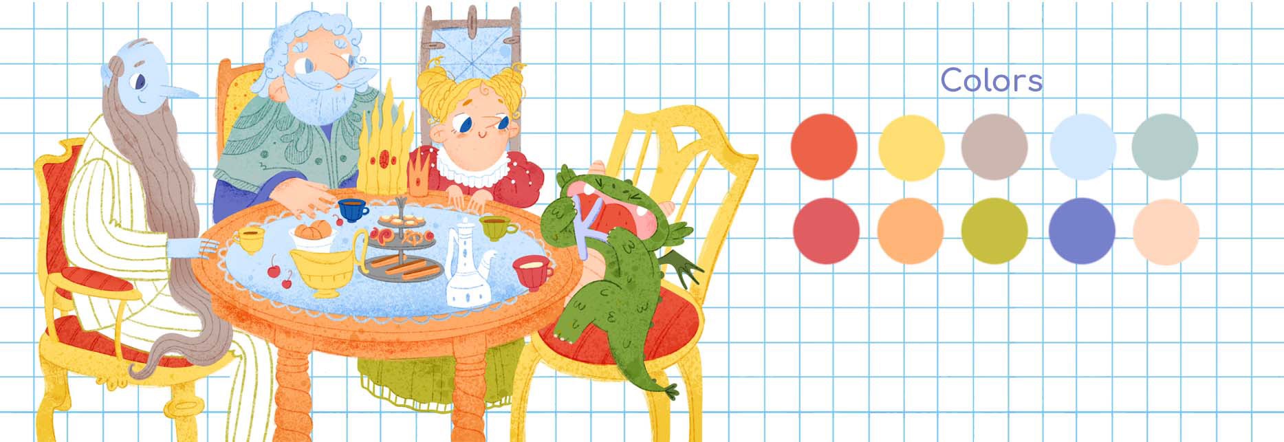 Fairytale Russian language. Activity book — Изображение №8 — Иллюстрация, Графика на Dprofile