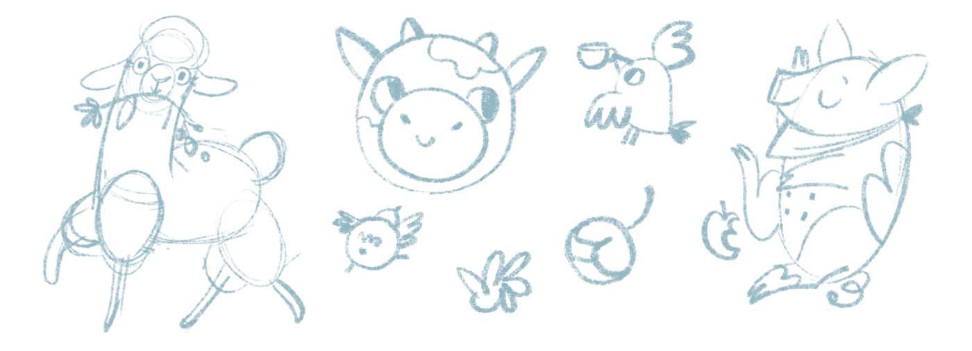 Farm Sticker Pack — Изображение №2 — Иллюстрация, Графика на Dprofile