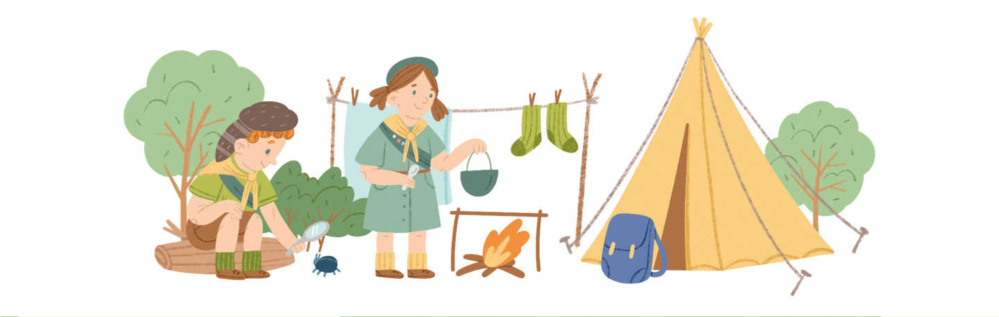 A children's workbook for exploring nature — Изображение №4 — Иллюстрация, Графика на Dprofile