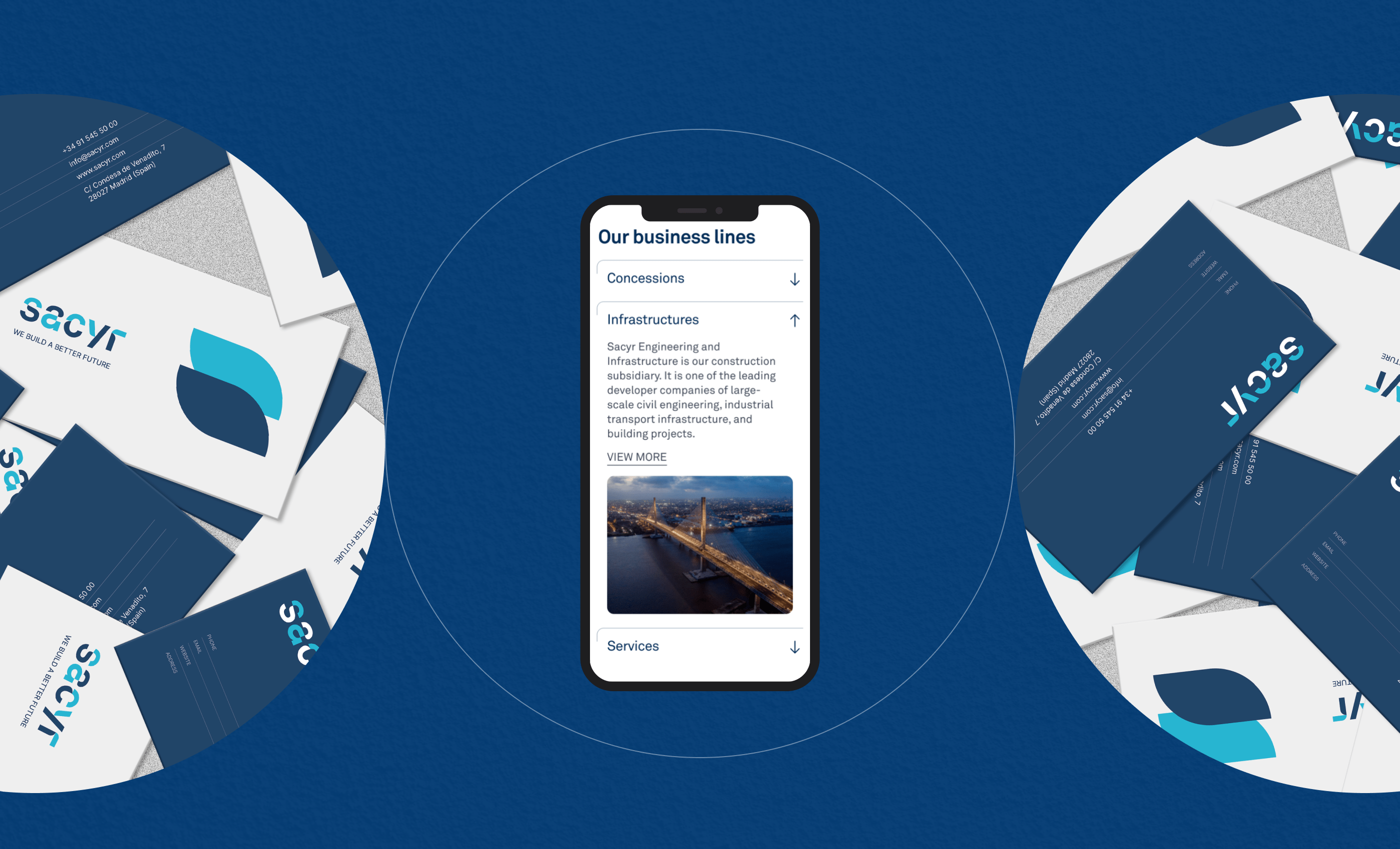 Sacyr | Corporate website redesign — Изображение №3 — Интерфейсы на Dprofile