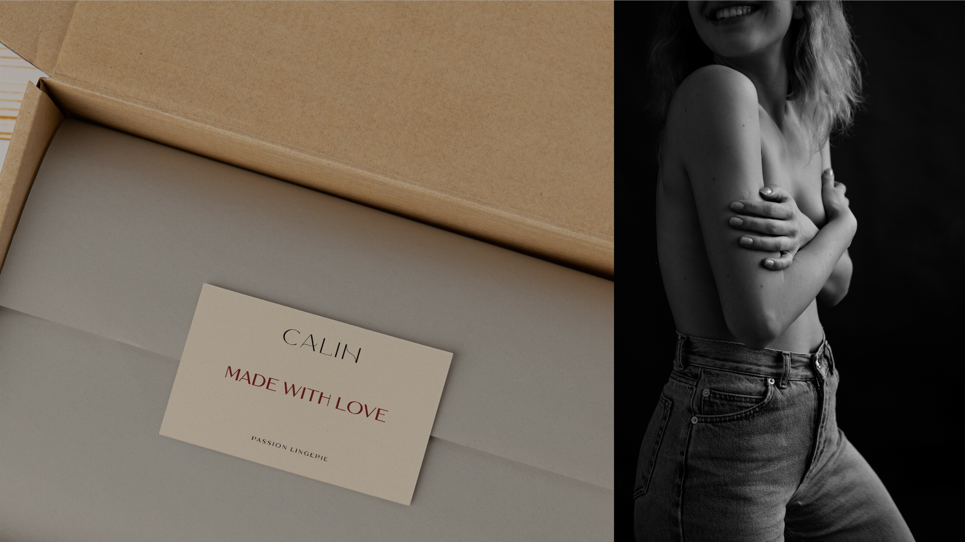 CALIN | lingerie — Изображение №5 — Брендинг, Графика на Dprofile