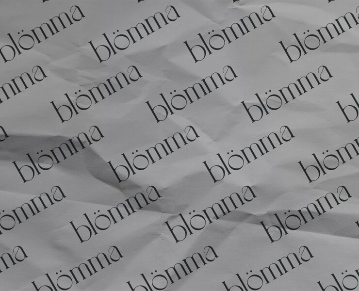 BLOMMA | flowers shop — Брендинг, Графика на Dprofile