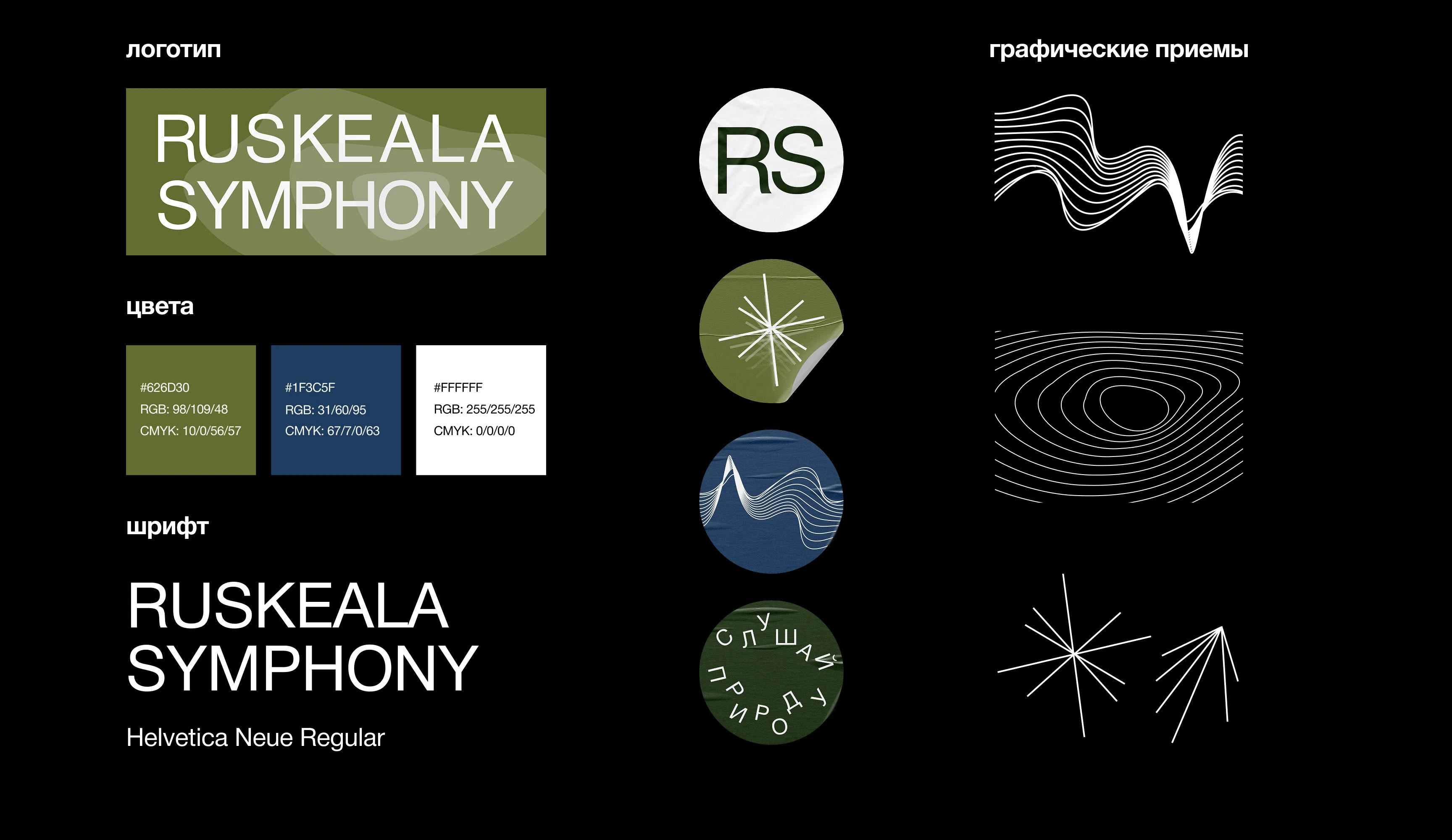 музыкальный Фестиваль «Ruskeala Symphony» — Изображение №5 — Брендинг на Dprofile