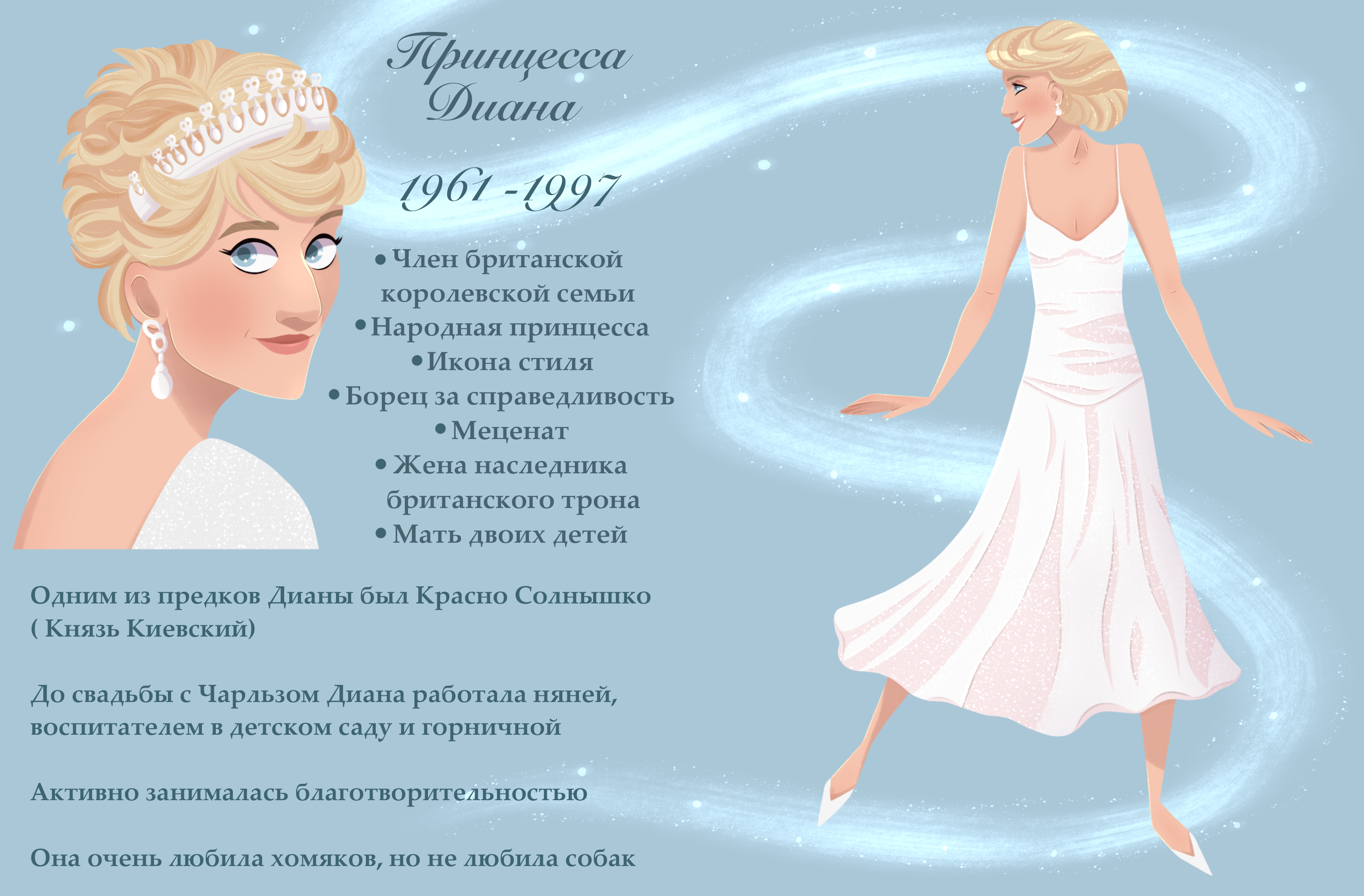 5 великих женщин в истории. стикерпак на 8 марта — Изображение №3 — Иллюстрация на Dprofile