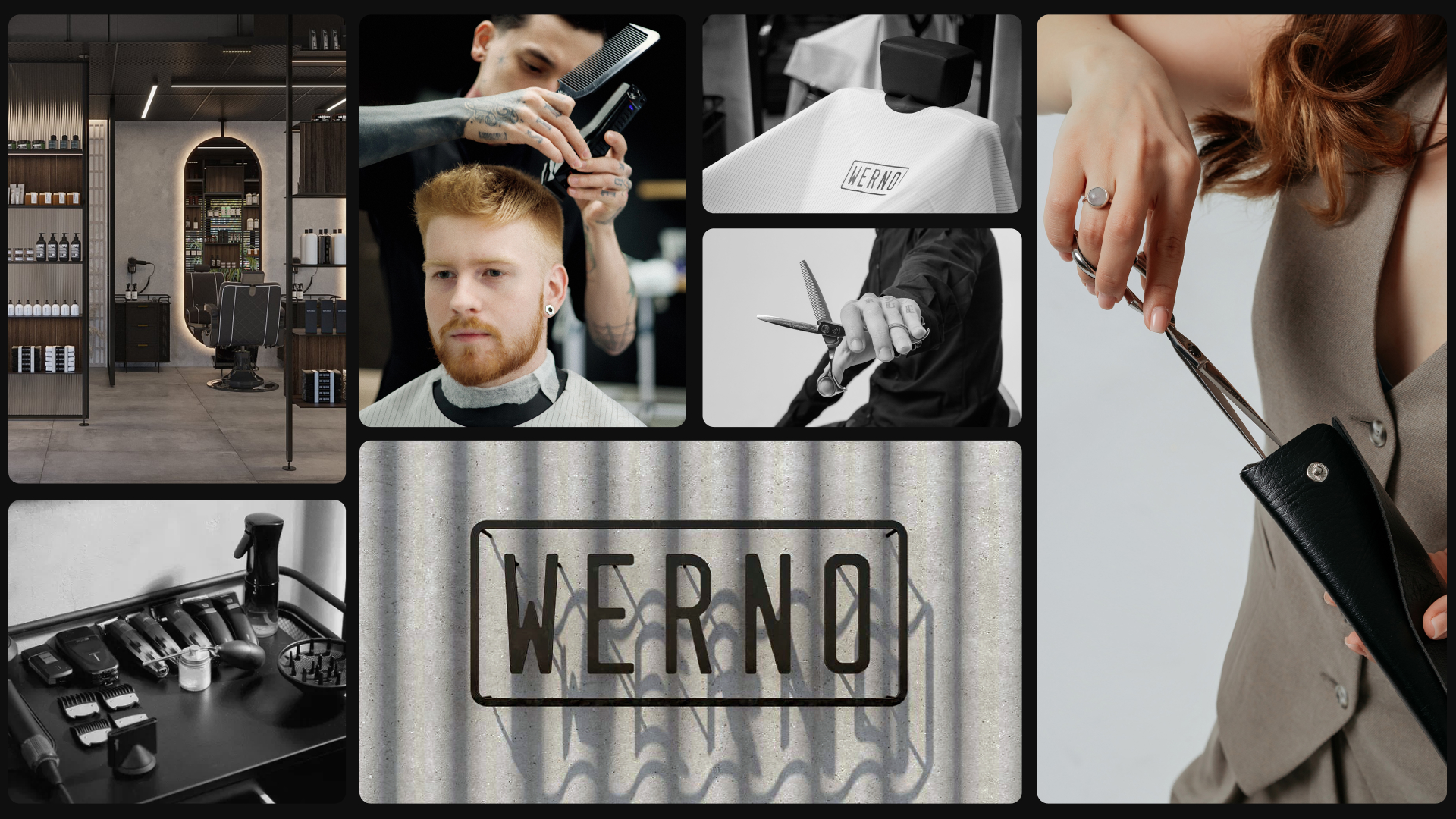 WERNO | Брендинг барбершопа — Изображение №1 — Брендинг на Dprofile