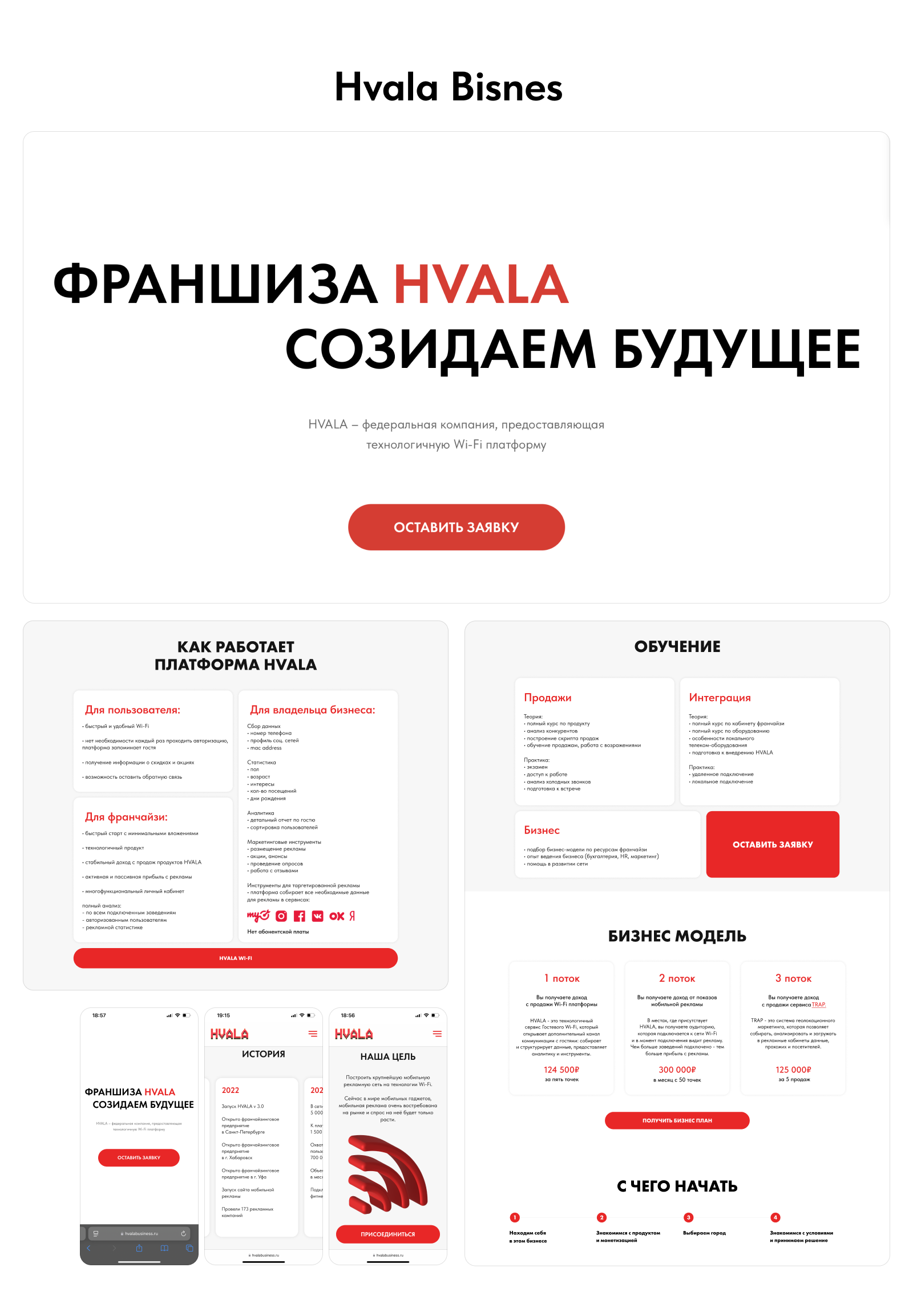HVALA | B2B sites — Изображение №3 — Интерфейсы на Dprofile