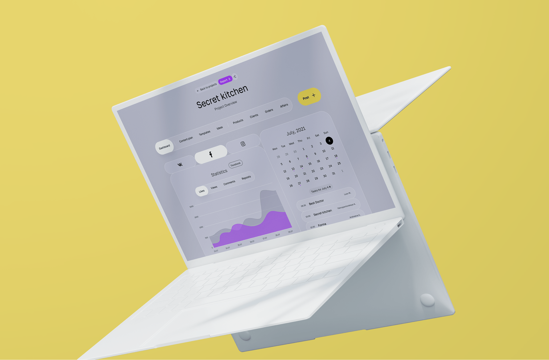 Spire — Изображение №6 — Интерфейсы, 3D на Dprofile