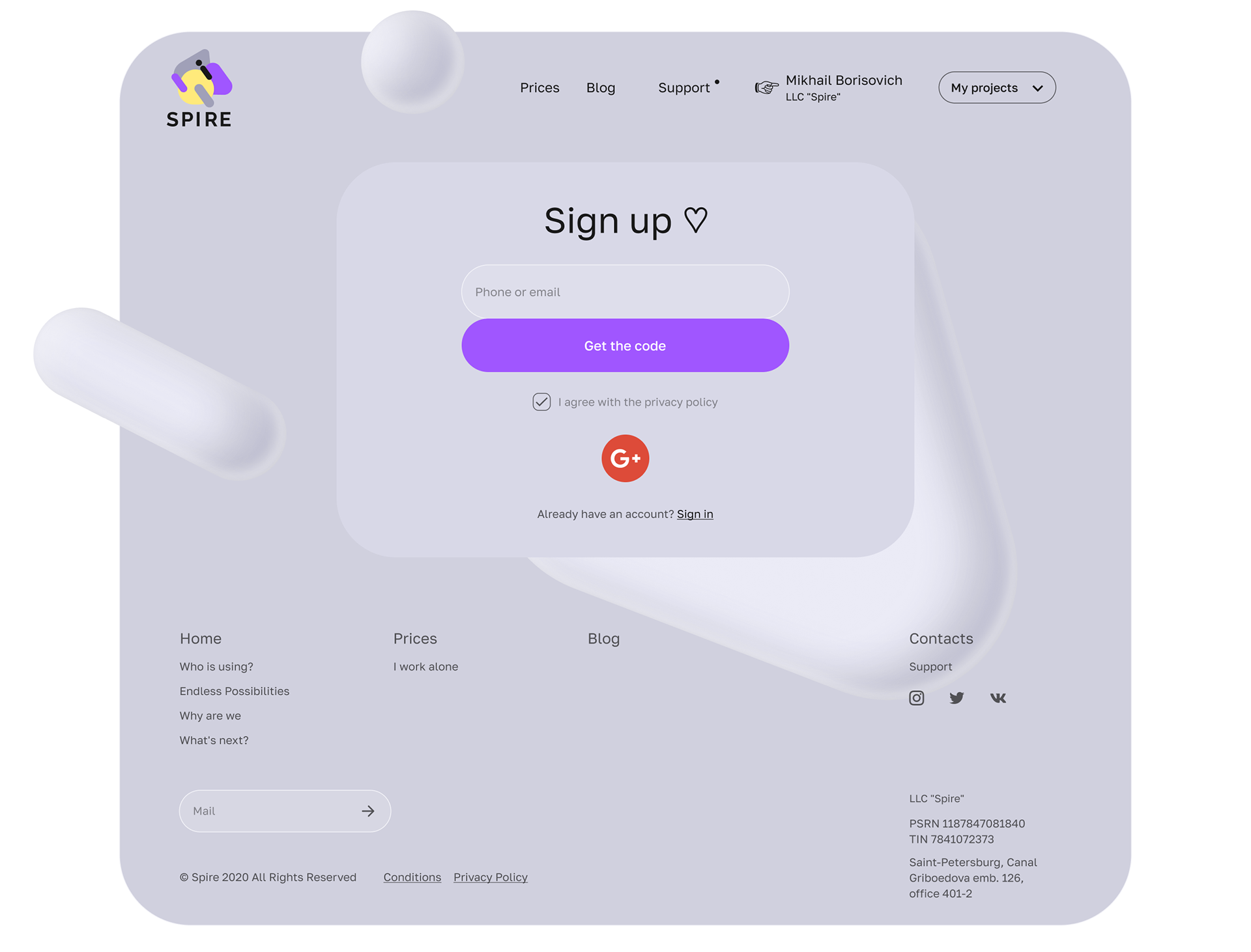 Spire — Изображение №7 — Интерфейсы, 3D на Dprofile
