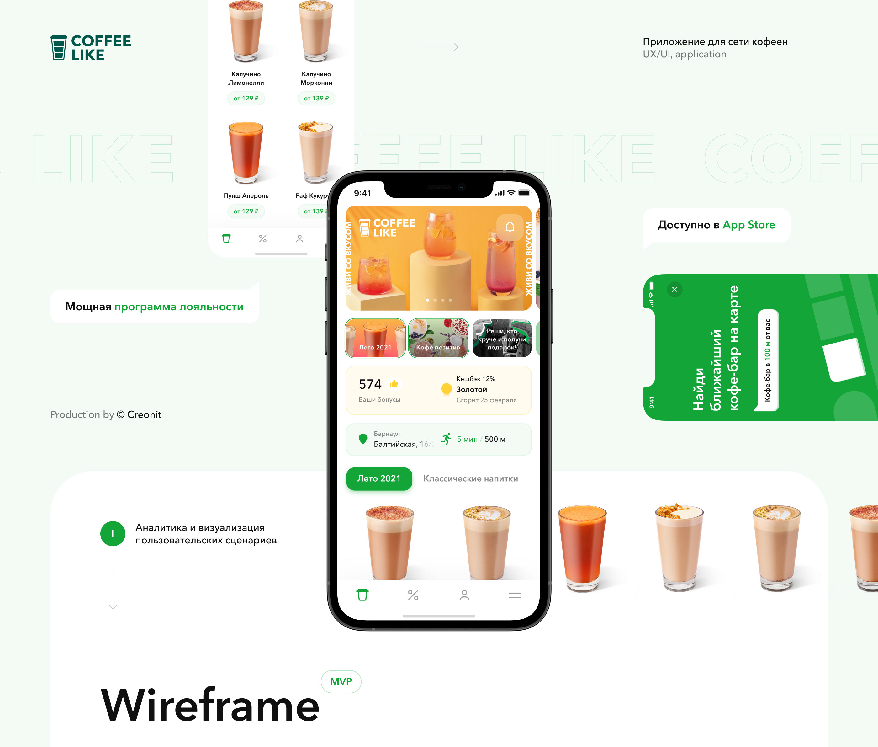 Coffee Like — app — Изображение №1 — Интерфейсы на Dprofile