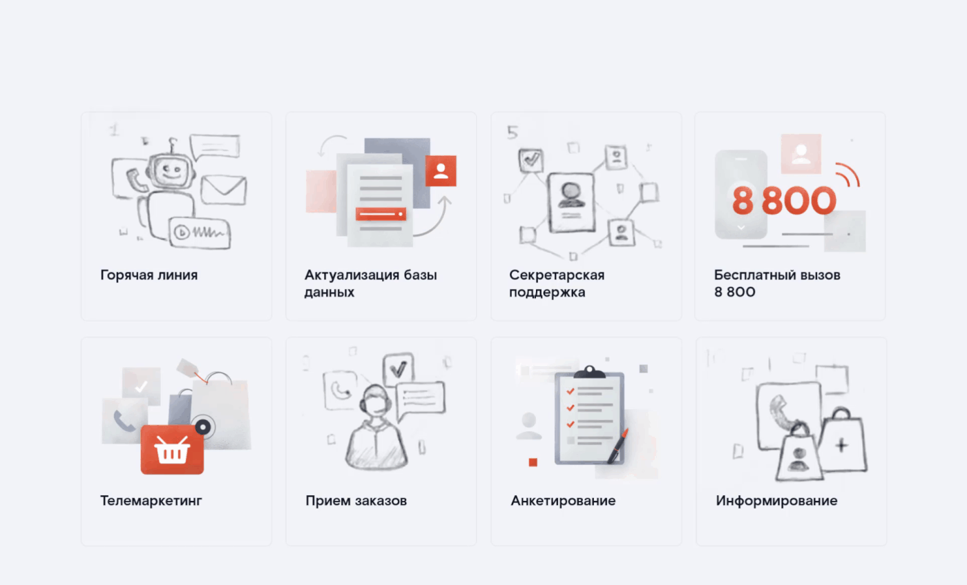 Сайт для Контактного Центра Ростелеком — Изображение №7 — Интерфейсы, Иллюстрация на Dprofile
