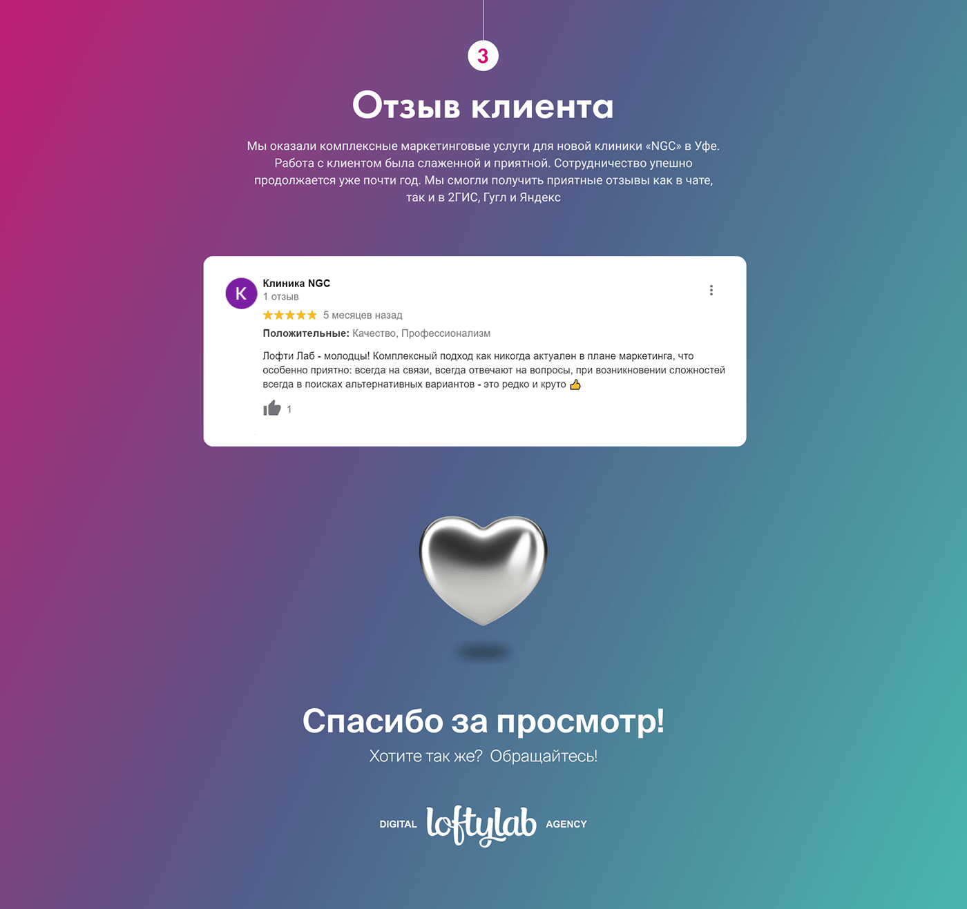 Сайт для Next Generation Clinic — Изображение №9 — Интерфейсы, Маркетинг на Dprofile