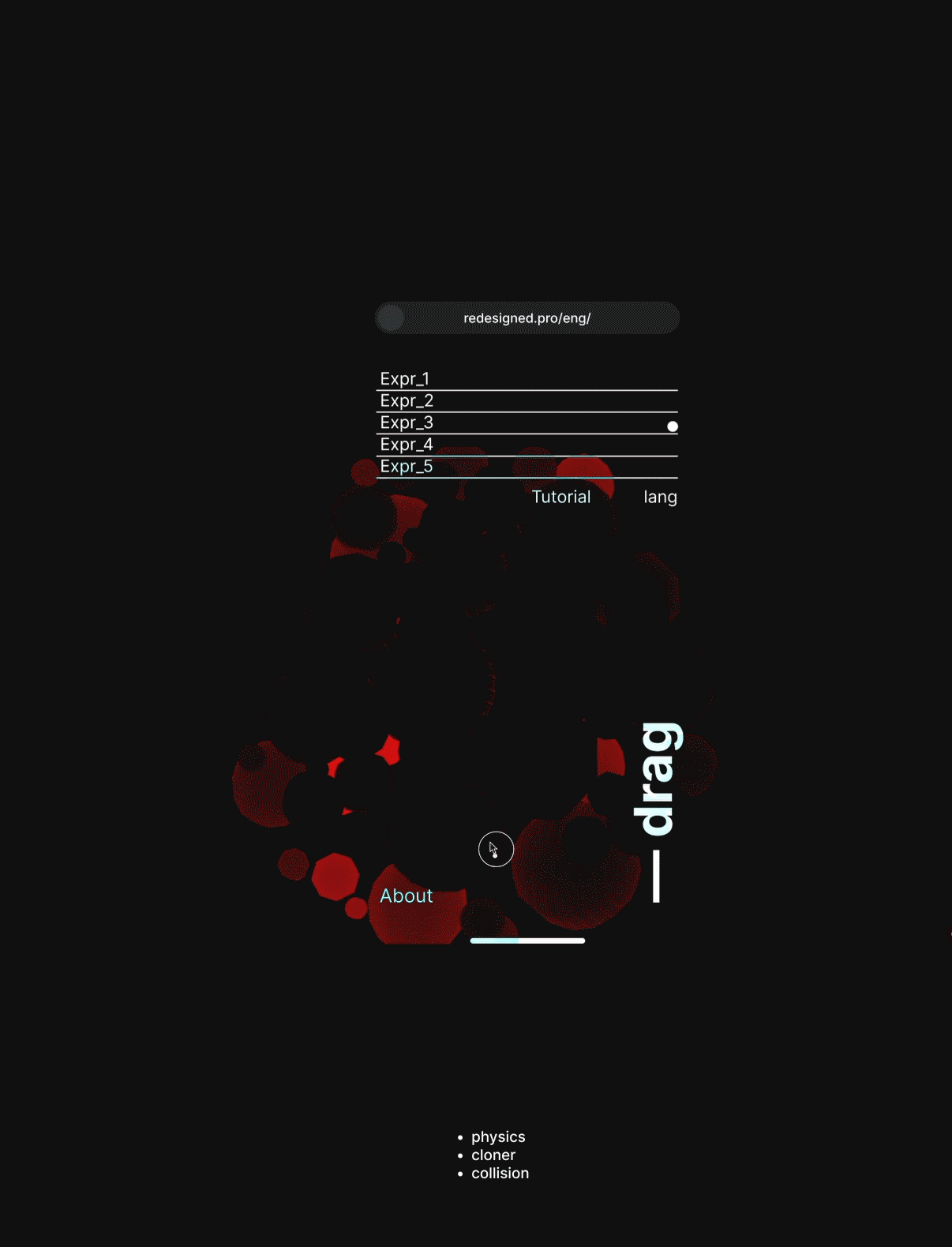 Readymag x Spline.design — Изображение №5 — Интерфейсы, Анимация на Dprofile