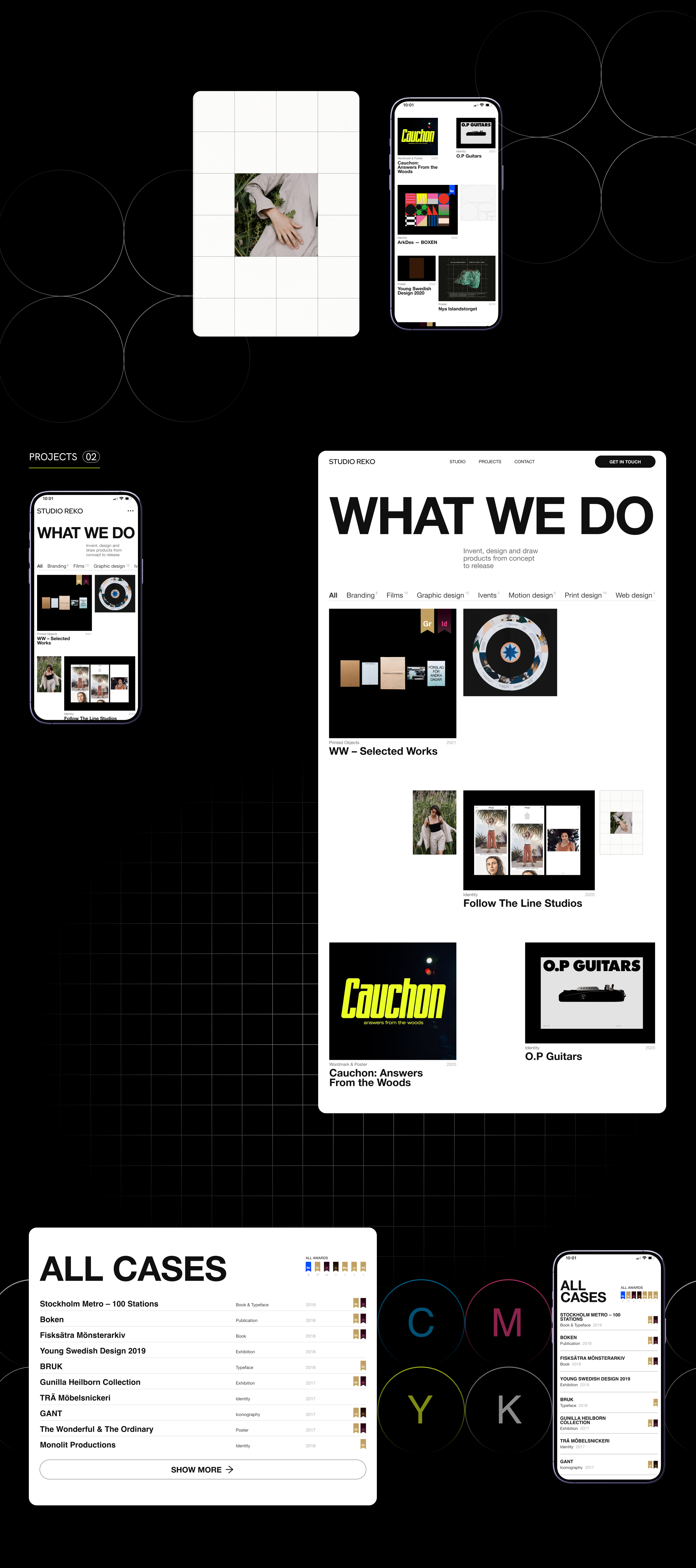 STUDIO REKO WEBSITE CONCEPT — Изображение №3 — Интерфейсы на Dprofile