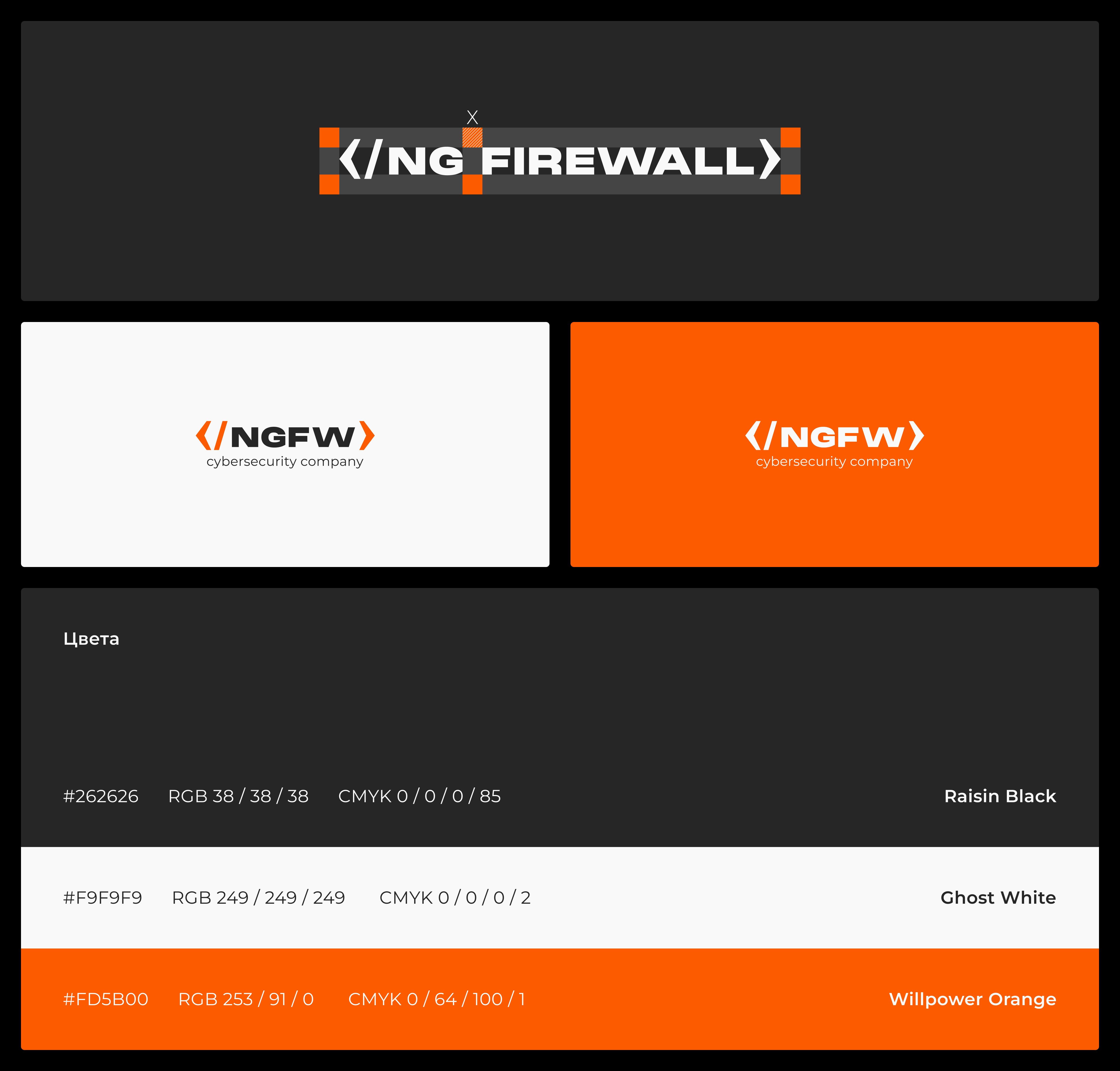 NG Firewall | Identity — Изображение №3 — Брендинг, Анимация на Dprofile