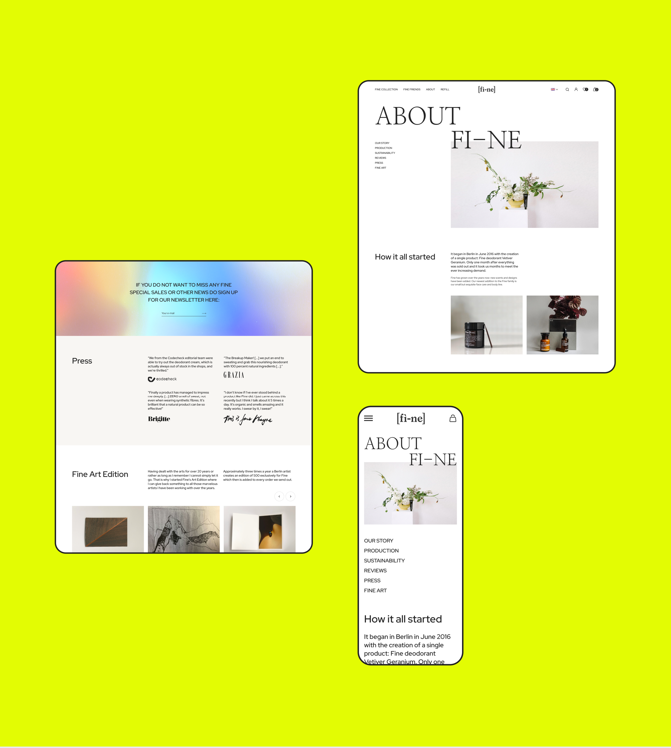 FI-NE | Редизайн интернет-магазина — Изображение №9 — Интерфейсы, Маркетинг на Dprofile