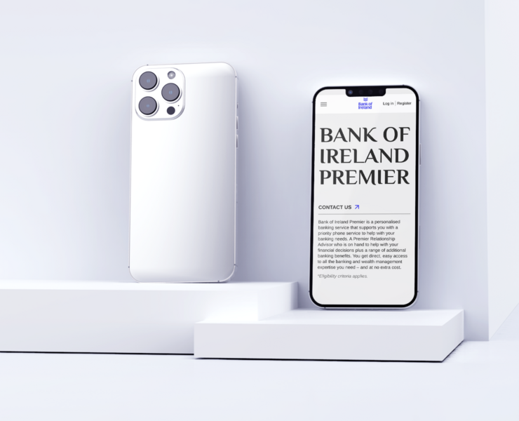 Bank of Ireland | Редизайн корпоративного сайта на Dprofile
