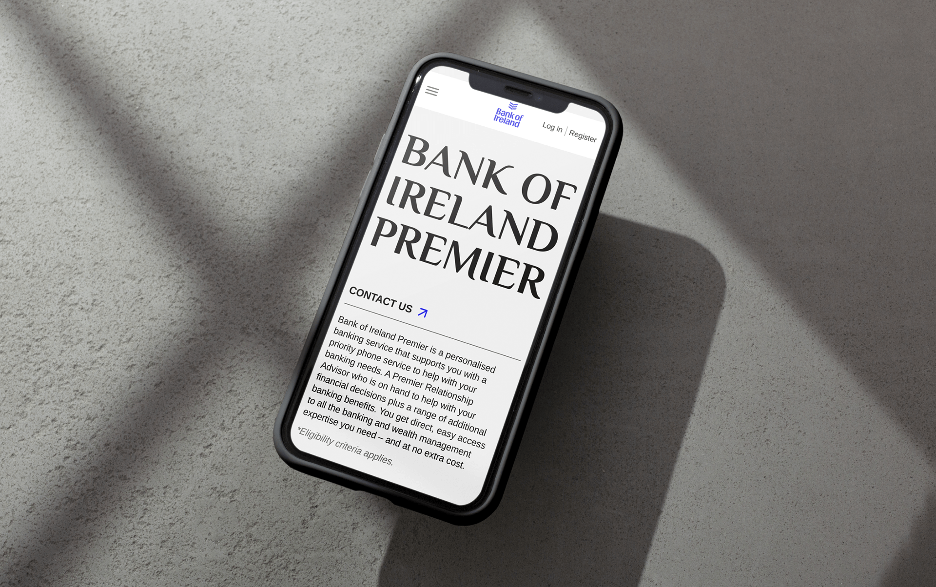 Bank of Ireland | Редизайн корпоративного сайта — Изображение №5 — Интерфейсы, Маркетинг на Dprofile
