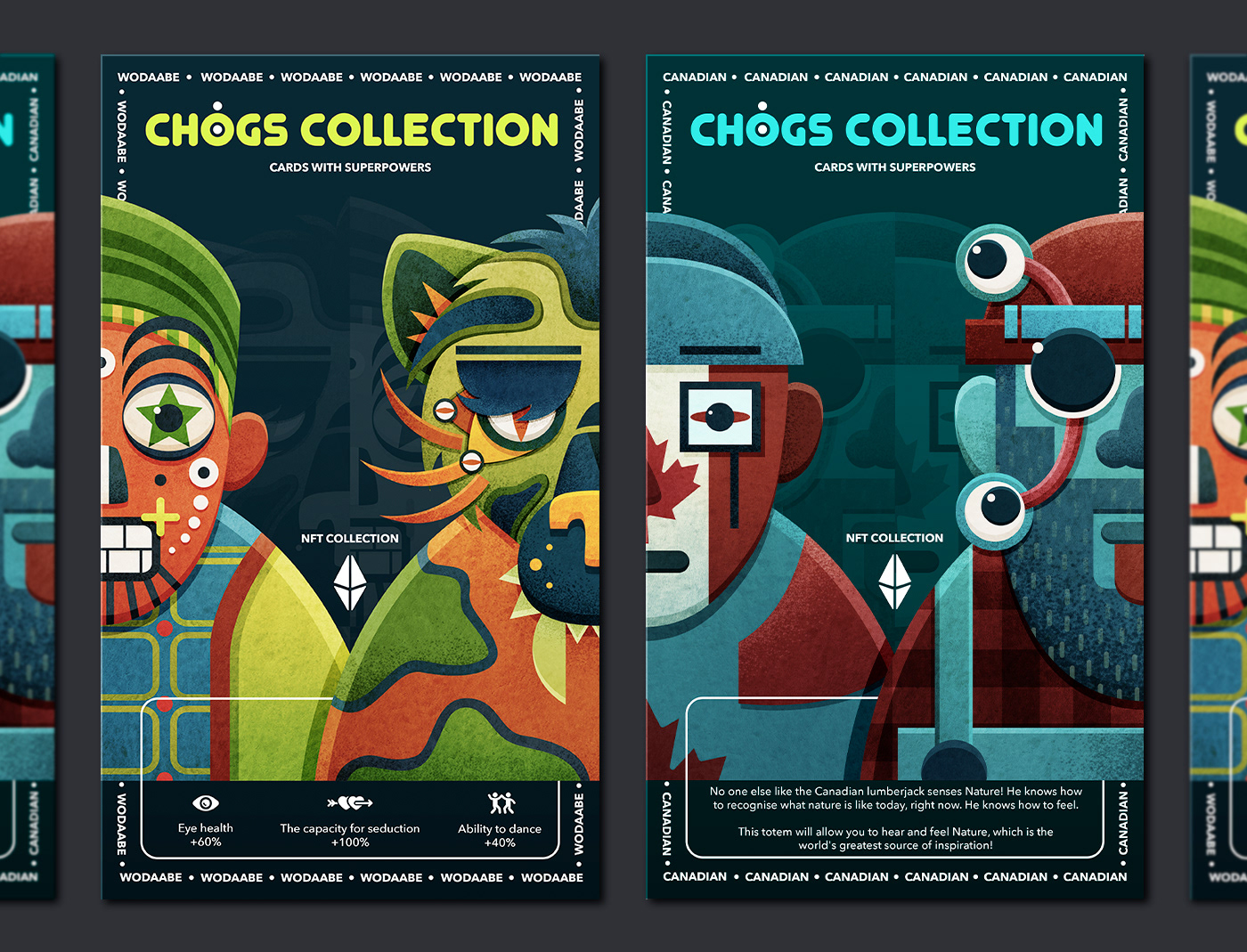 CHOGS. NFT collection. Character Design — Изображение №19 — Иллюстрация на Dprofile