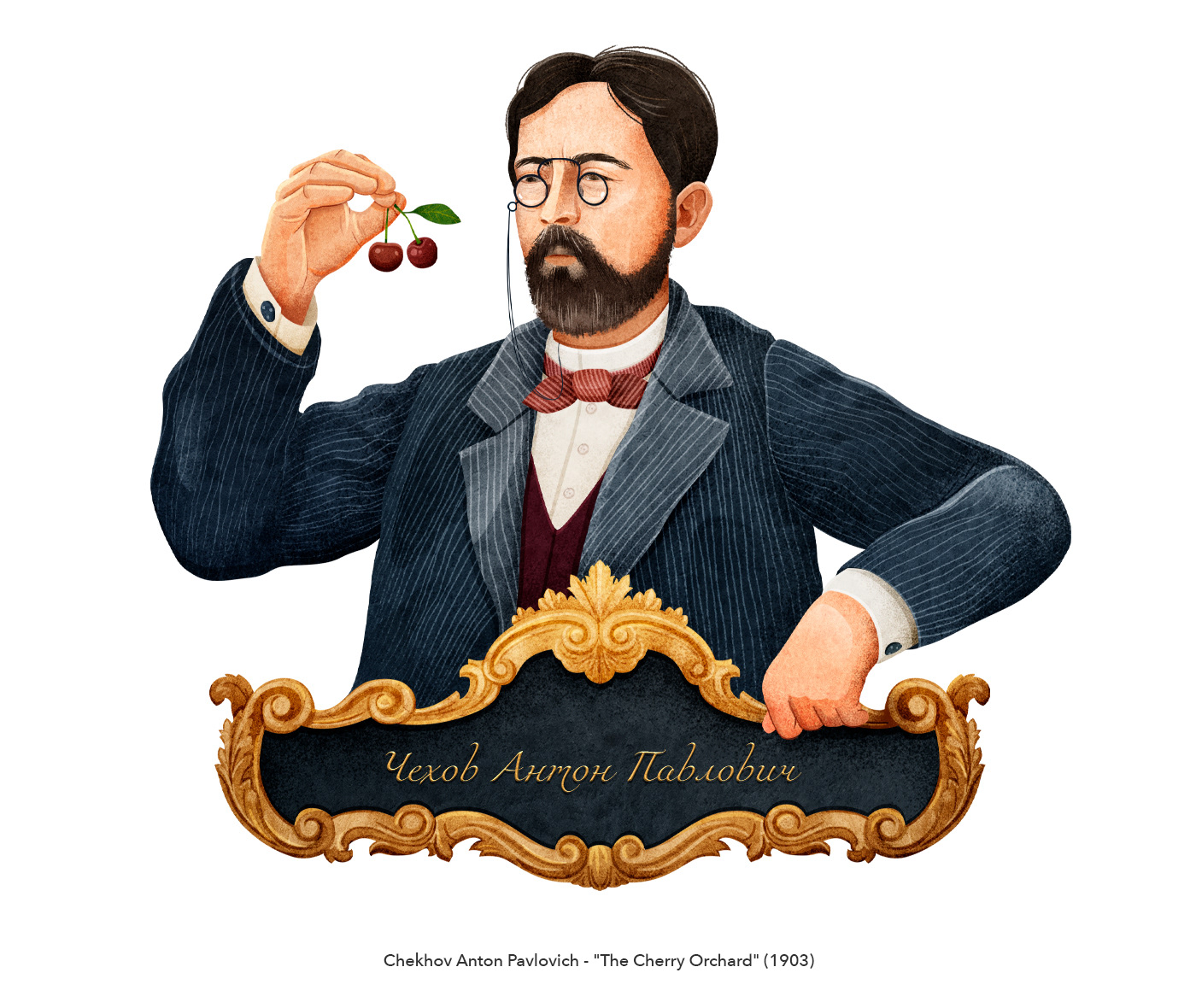 Classic Jam. Illustrative Design. Packaging. — Изображение №2 — Иллюстрация на Dprofile