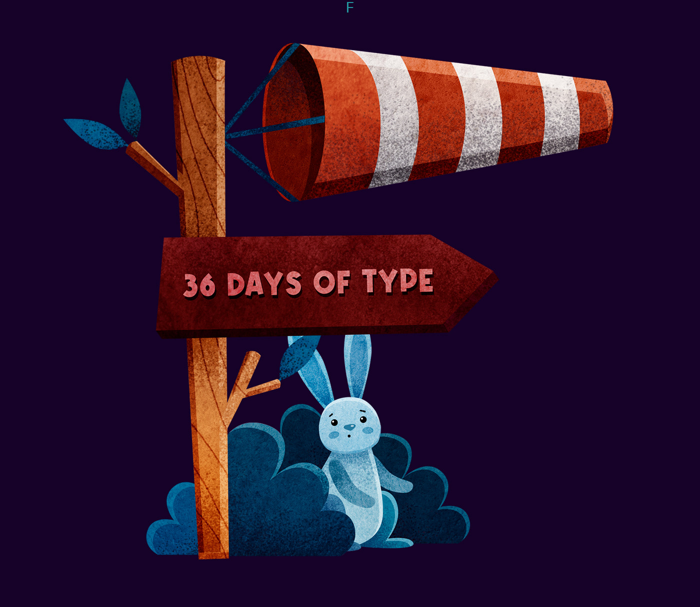 Alphabet "Forest"/36 Days Of Type — Изображение №5 — Иллюстрация на Dprofile