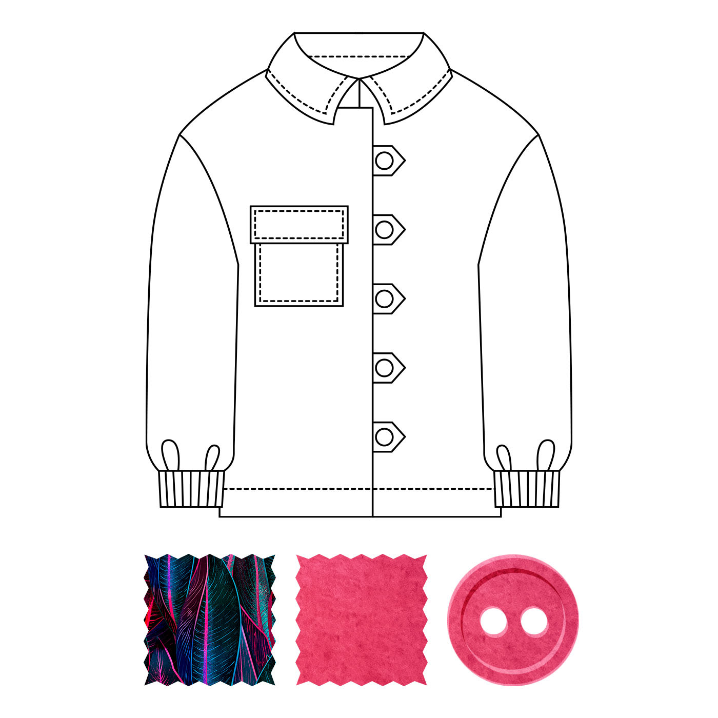 TEXTILE PATTERN. Spring 2020 Сollection. — Изображение №10 — Иллюстрация на Dprofile
