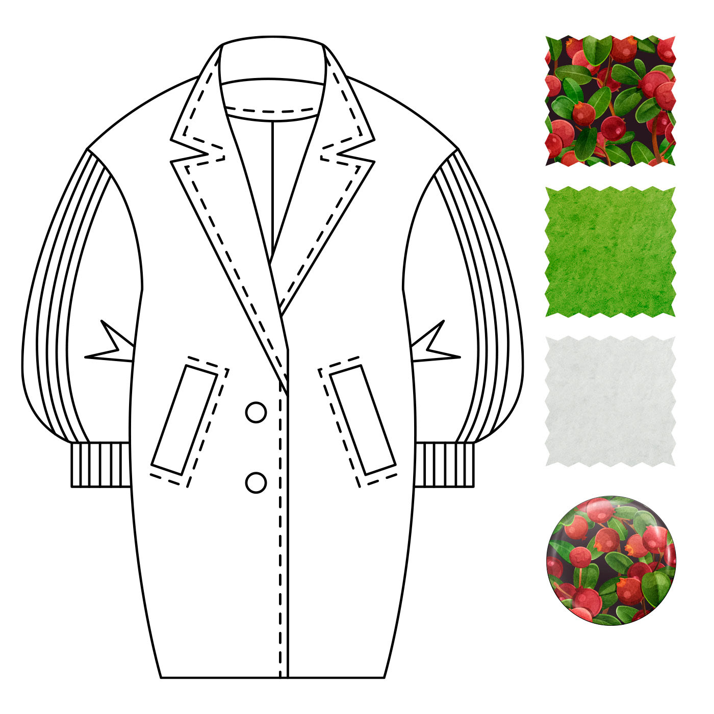 TEXTILE PATTERN. Spring 2020 Сollection. — Изображение №2 — Иллюстрация на Dprofile