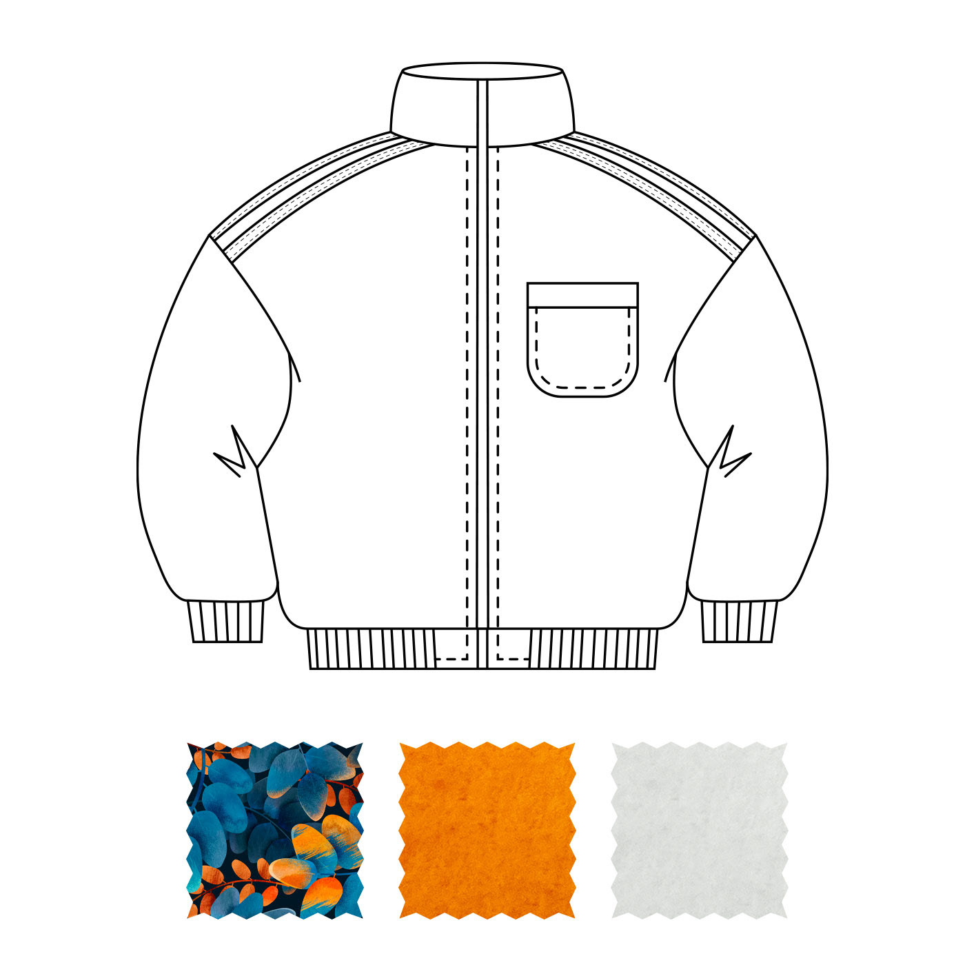 TEXTILE PATTERN. Spring 2020 Сollection. — Изображение №7 — Иллюстрация на Dprofile