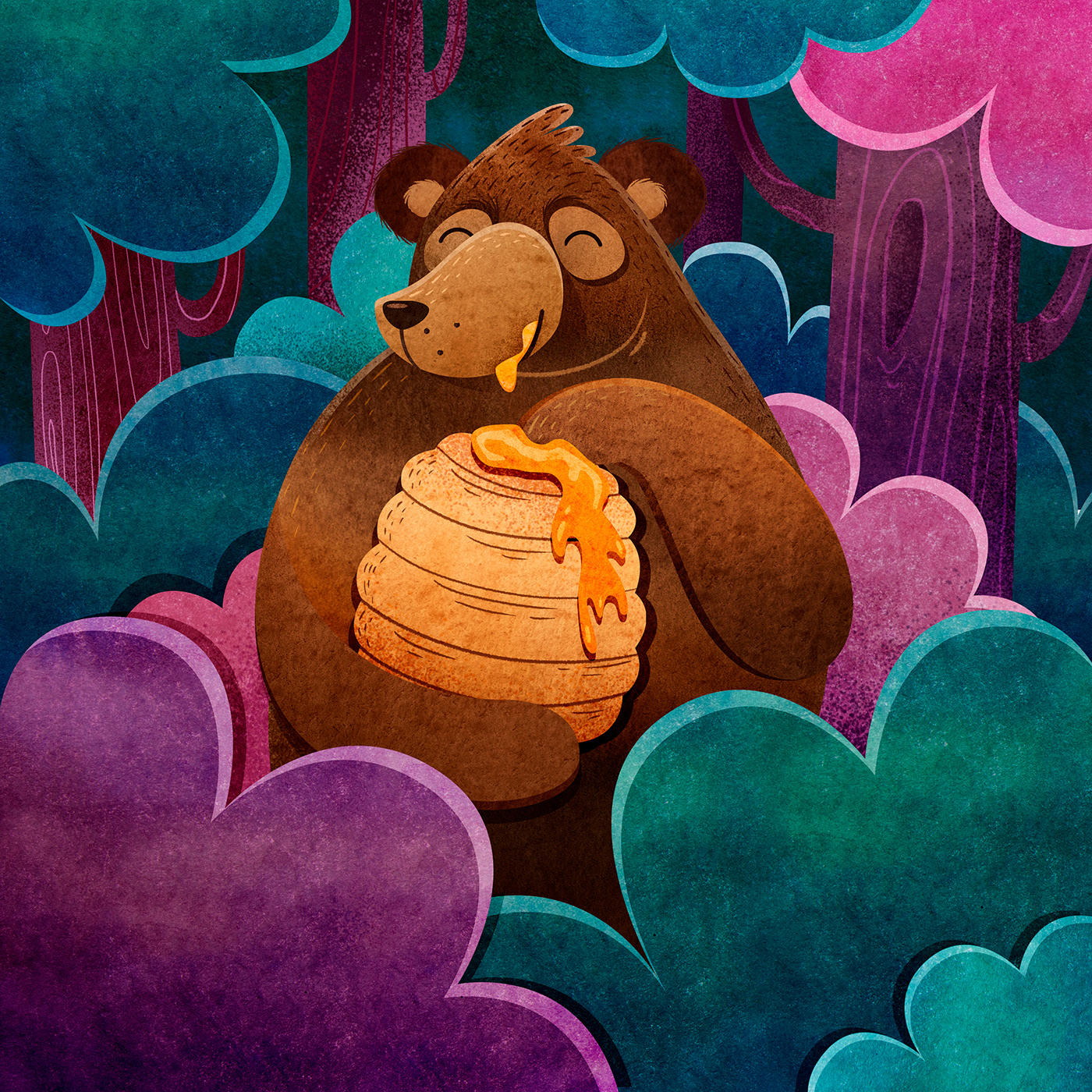 FAIRY FOREST. Children's book concept. — Изображение №9 — Иллюстрация на Dprofile
