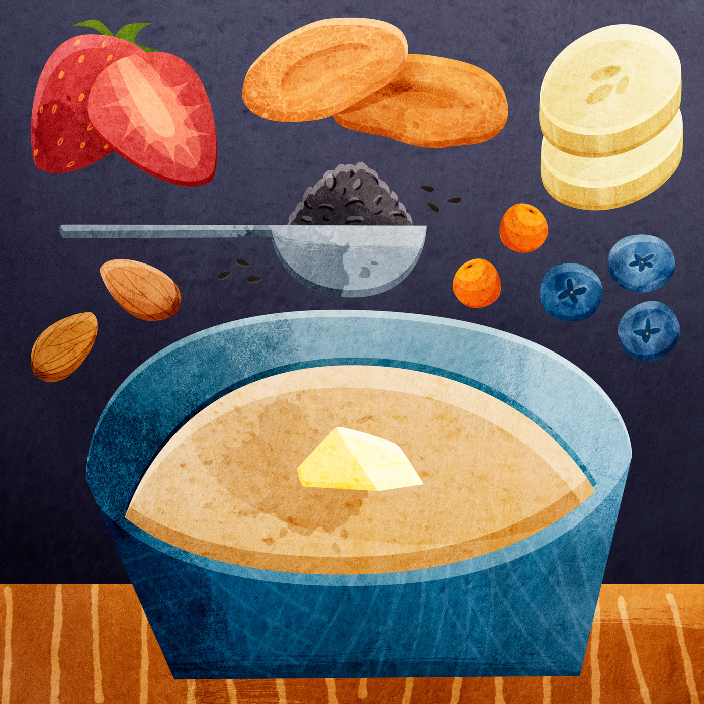 FOOD ILLUSTRATION — Изображение №12 — Иллюстрация на Dprofile