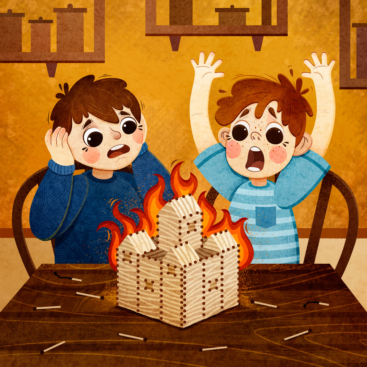 CLEVER. Children's book illustration. — Изображение №12 — Иллюстрация на Dprofile
