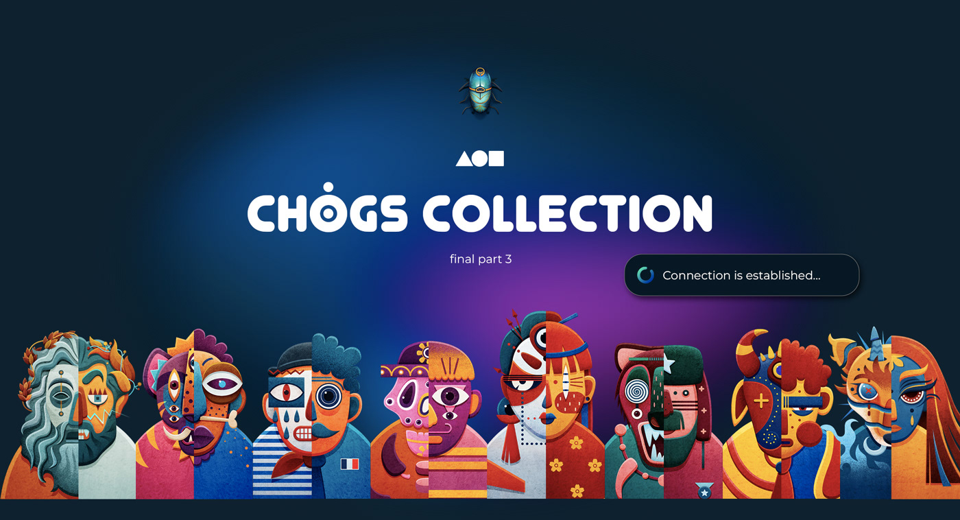 CHOGS. NFT collection. Character Design — Изображение №1 — Иллюстрация на Dprofile