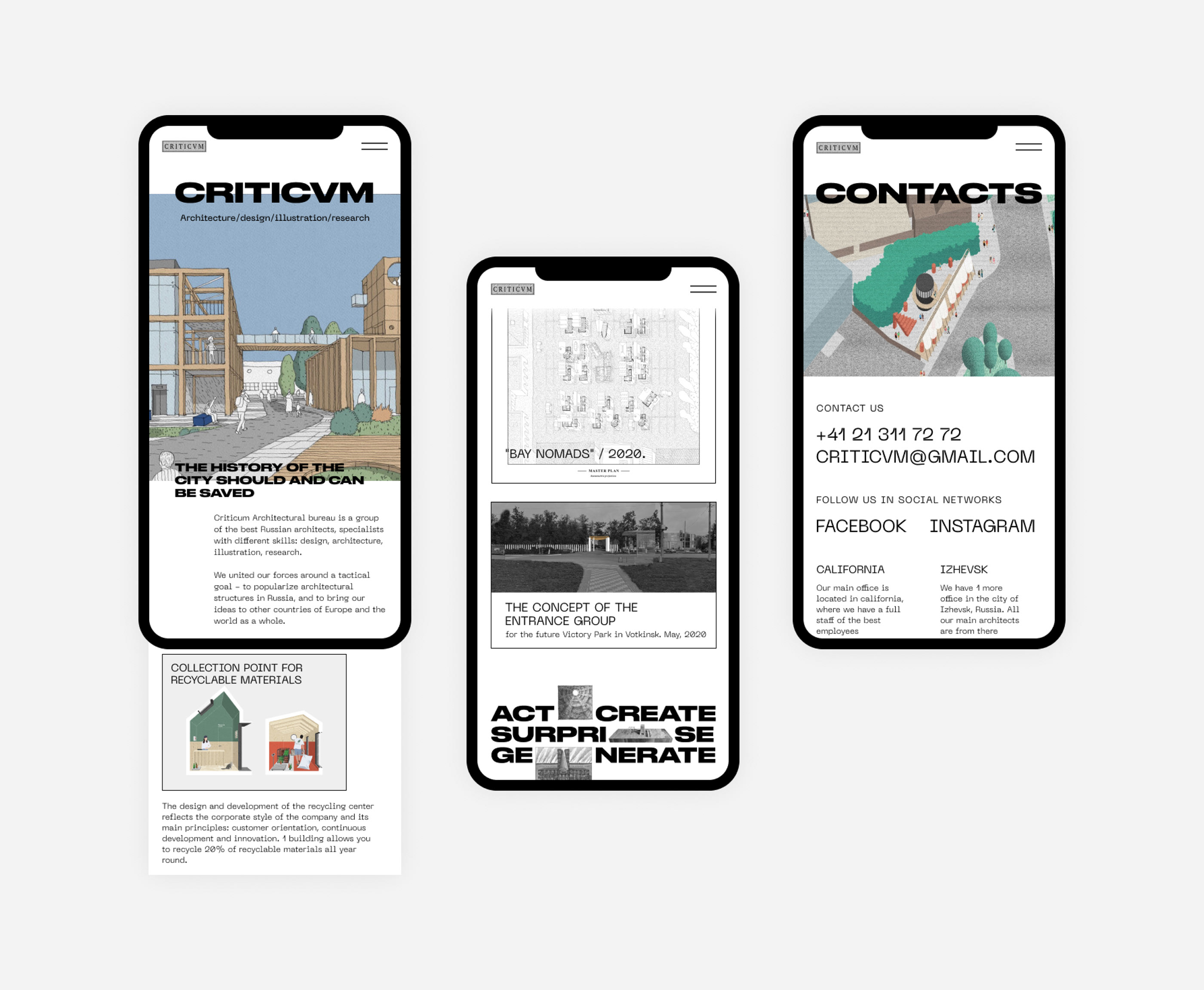 Architecture bureau criticvm© — Изображение №3 — Интерфейсы, Брендинг на Dprofile