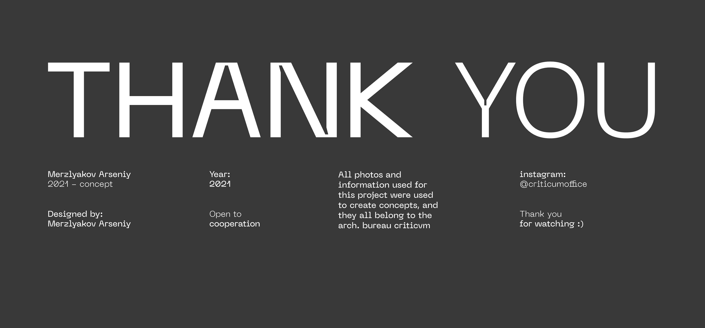 Architecture bureau criticvm© — Изображение №6 — Интерфейсы, Брендинг на Dprofile