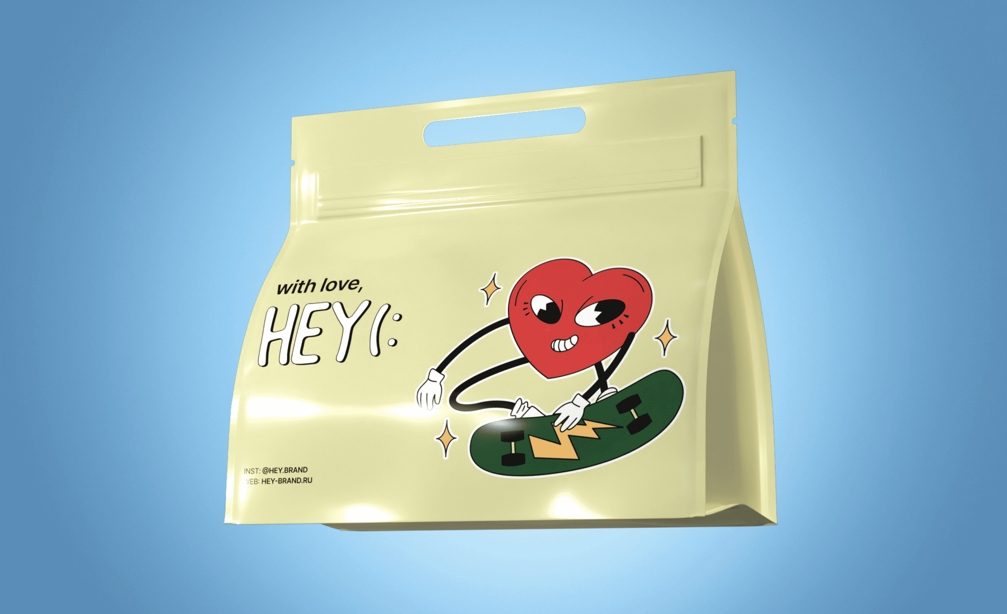 HEY (: | Brand Identity — Изображение №8 — Брендинг на Dprofile