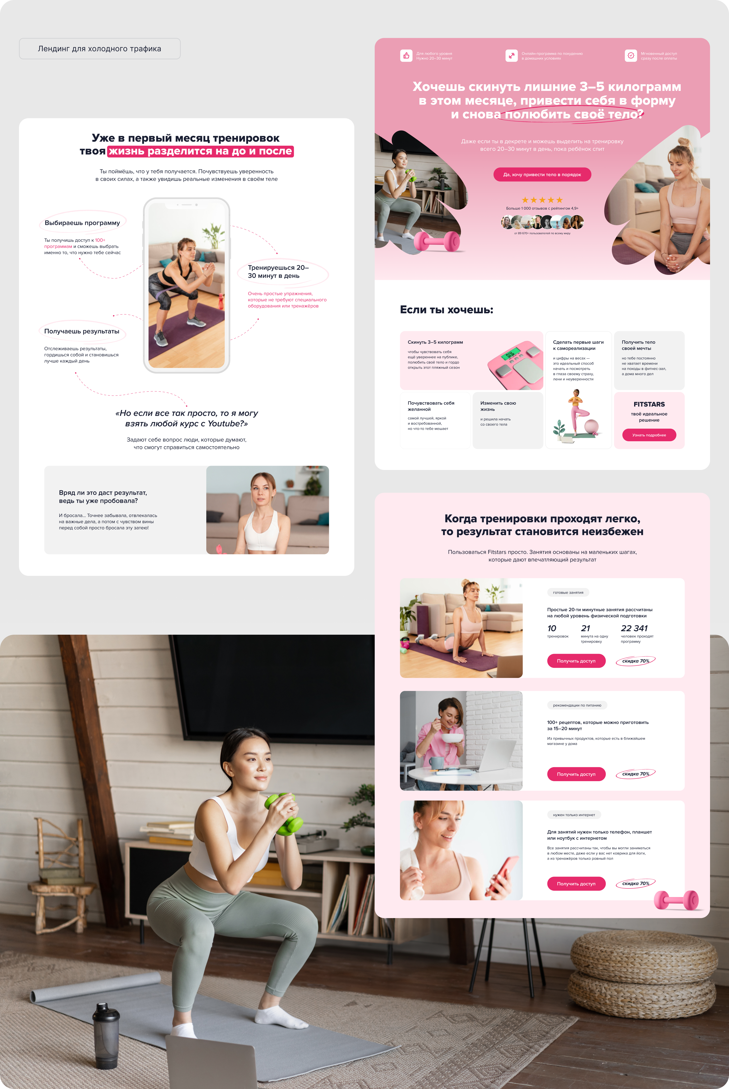 FitStars — фитнес-платформа | Communication design — Изображение №7 — Брендинг, Маркетинг на Dprofile