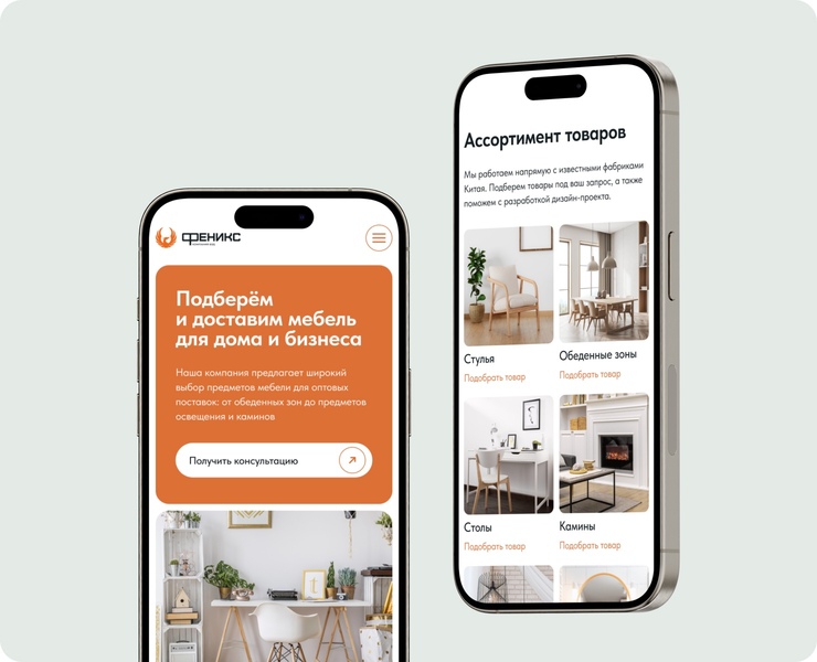Феникс Плюс — компания ВЭД | Landing Page на Dprofile