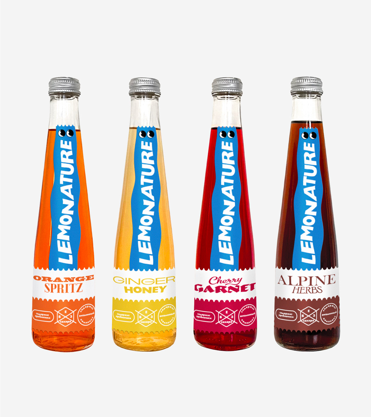 Упаковка лимонадов LEMONATURE | брендинг и айдентика — Изображение №26 — Брендинг, Графика на Dprofile