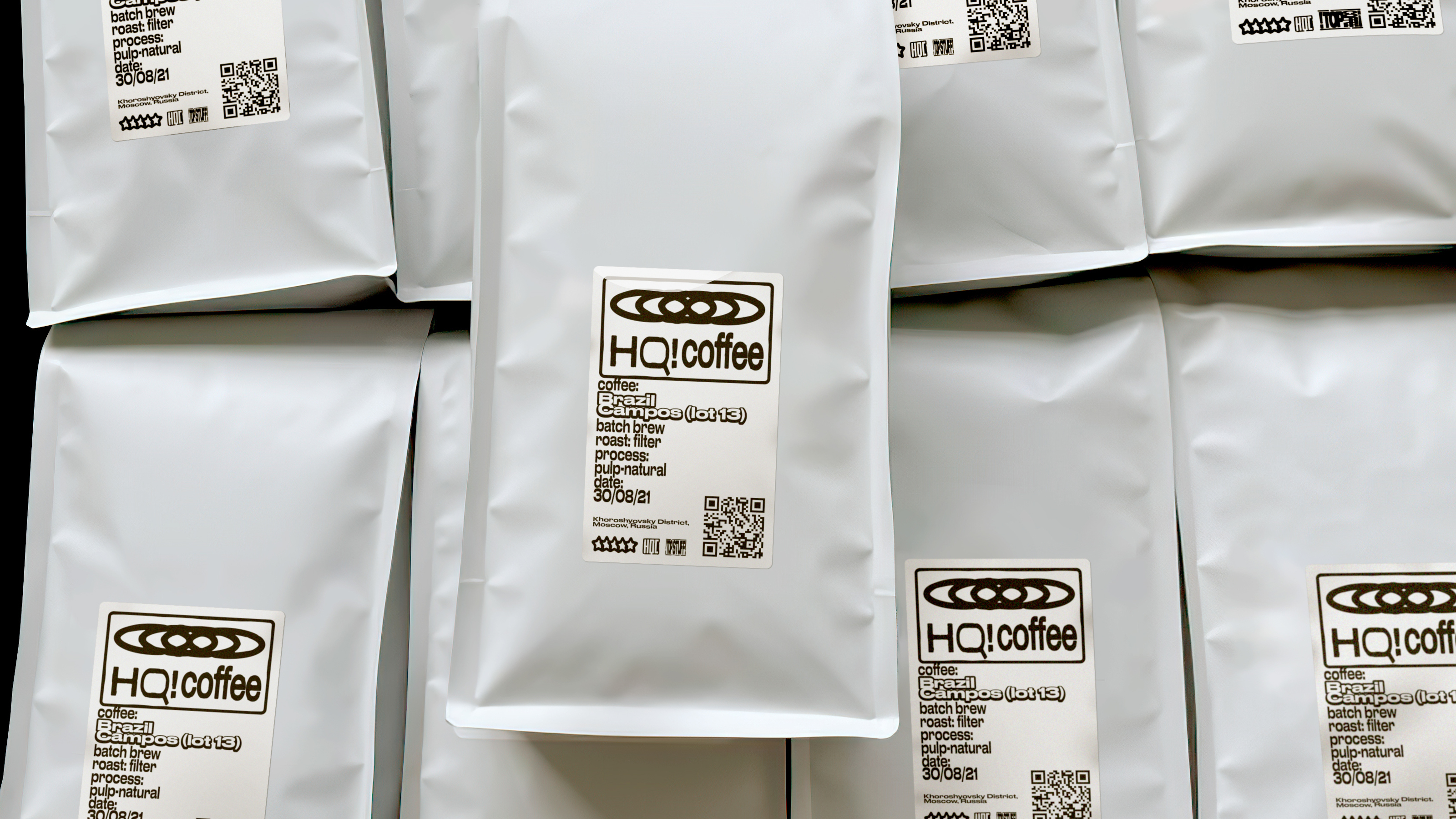 HQ! COFFEE | brand identity & packaging — Изображение №12 — Брендинг, Маркетинг на Dprofile