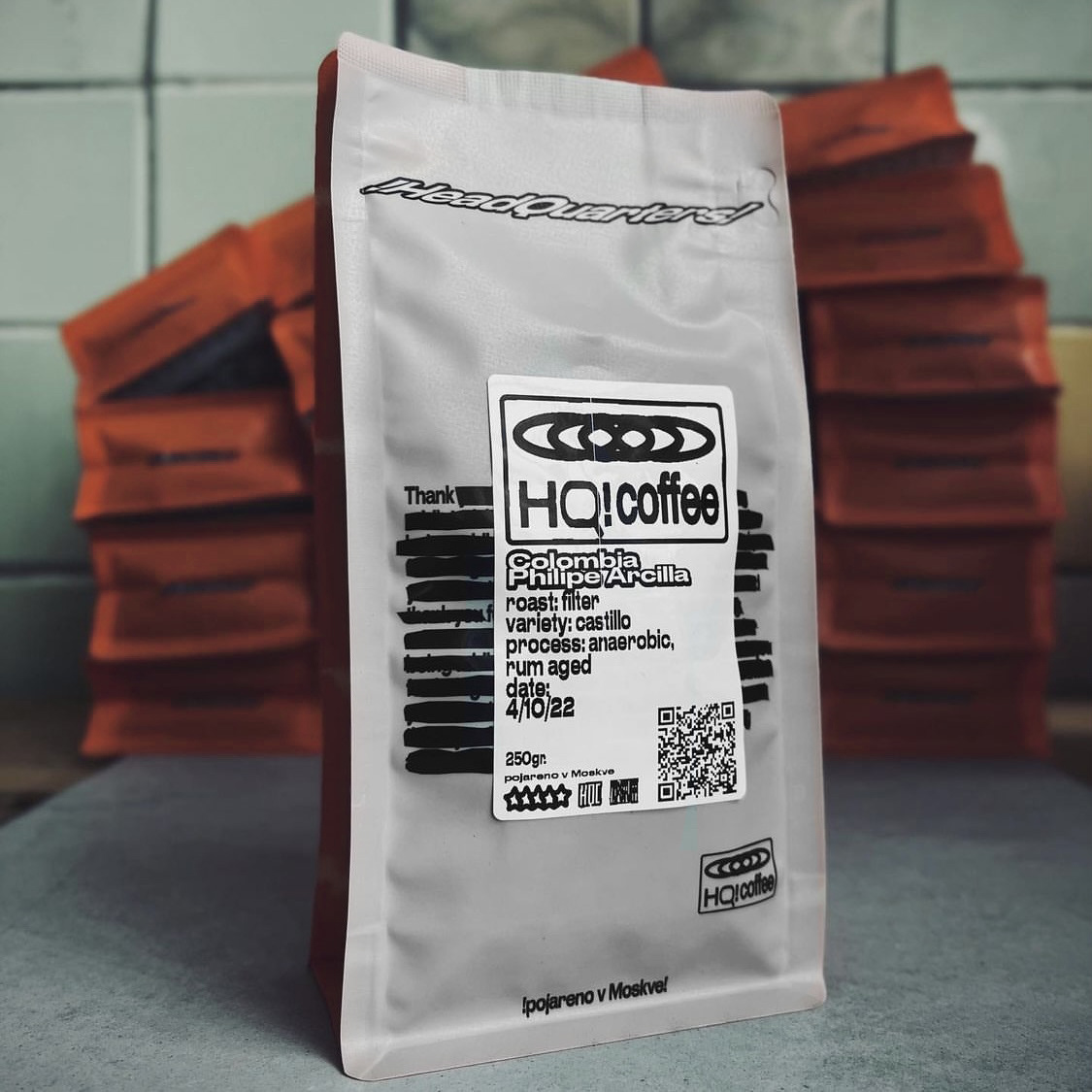 HQ! COFFEE | brand identity & packaging — Изображение №33 — Брендинг, Маркетинг на Dprofile