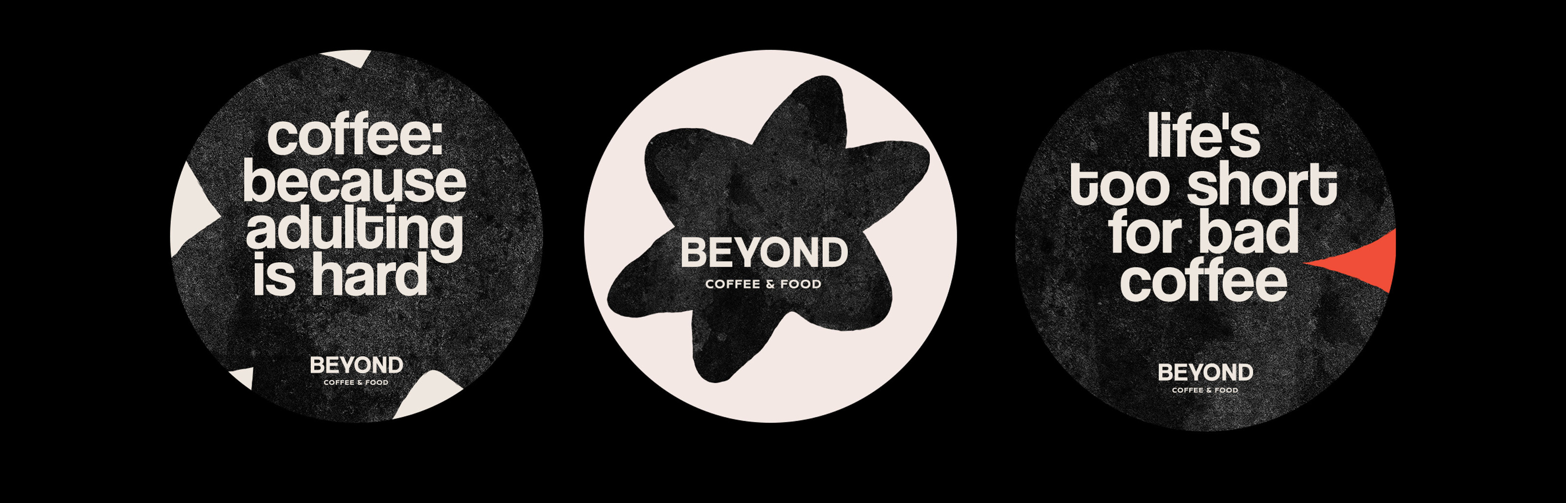 Ребрендинг кофейни Beyond. Ранее Not Only Coffee — Изображение №7 — Брендинг, Иллюстрация на Dprofile